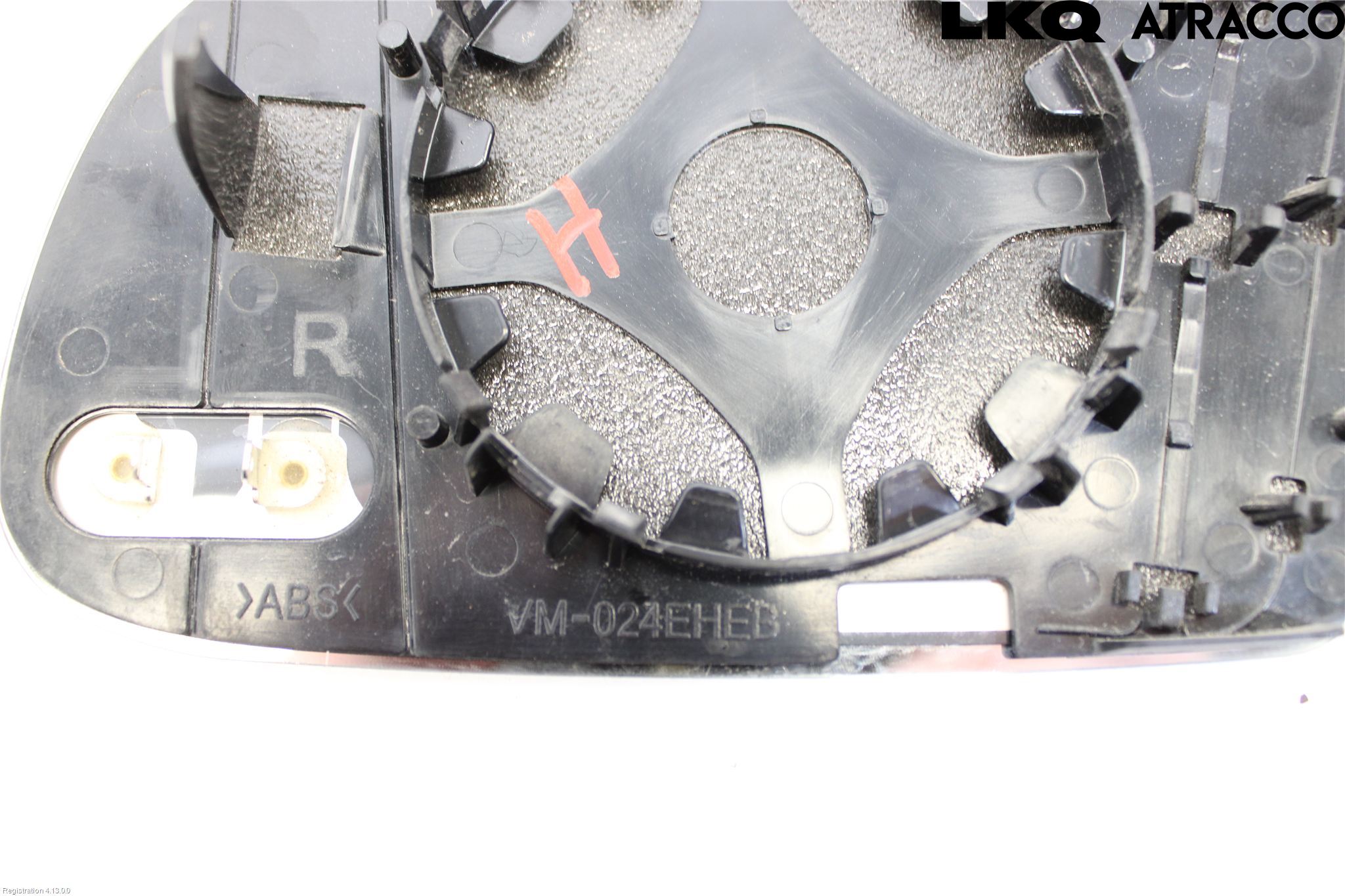 Audi A4/S4 08-11 Speil Glass H