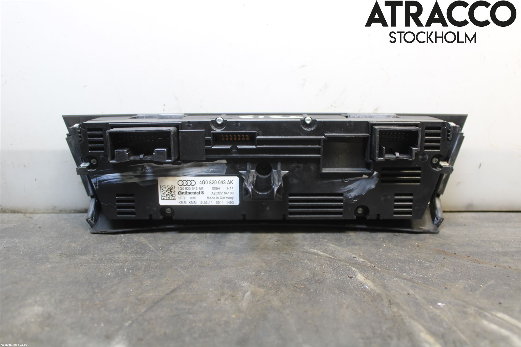 Audi A6/S6 4G 11-18 Varme Ac Betjening-Display