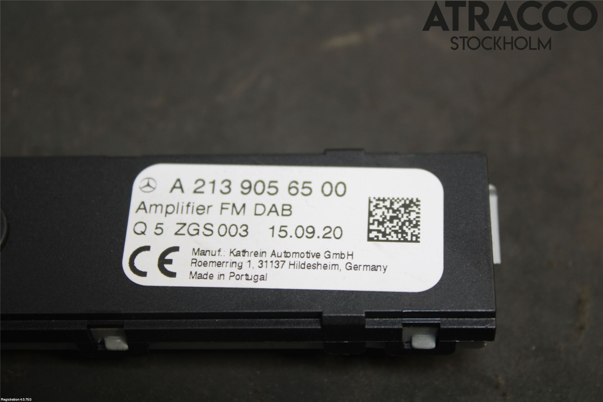 Mercedes-Benz MB A-KLASS (W177) 18- Stereo Antenneforsterker