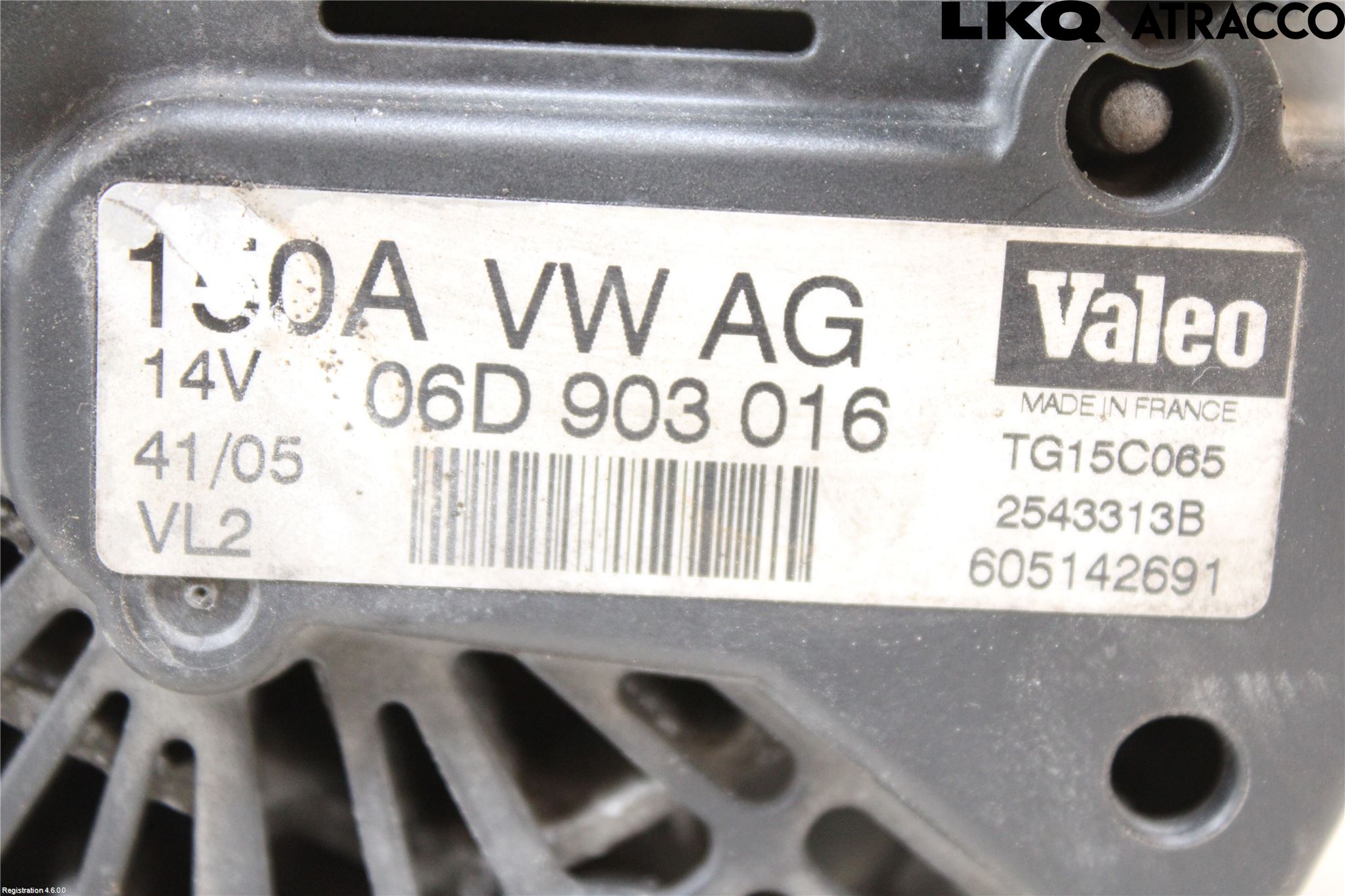 Audi A4/S4 05-07 Dynamo