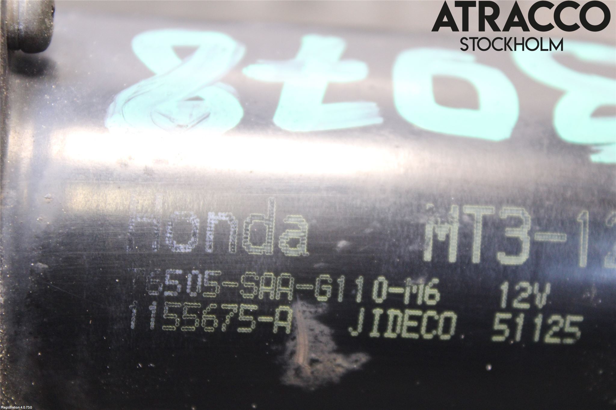 Honda JAZZ 02-08 Viskermotor Frontrute