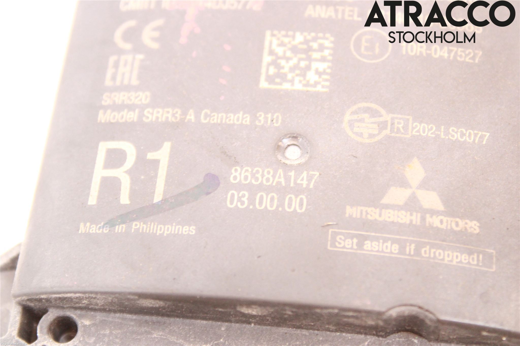 Mitsubishi OUTLANDER 13-21 Sensor Kollisjonsbeskyttelse