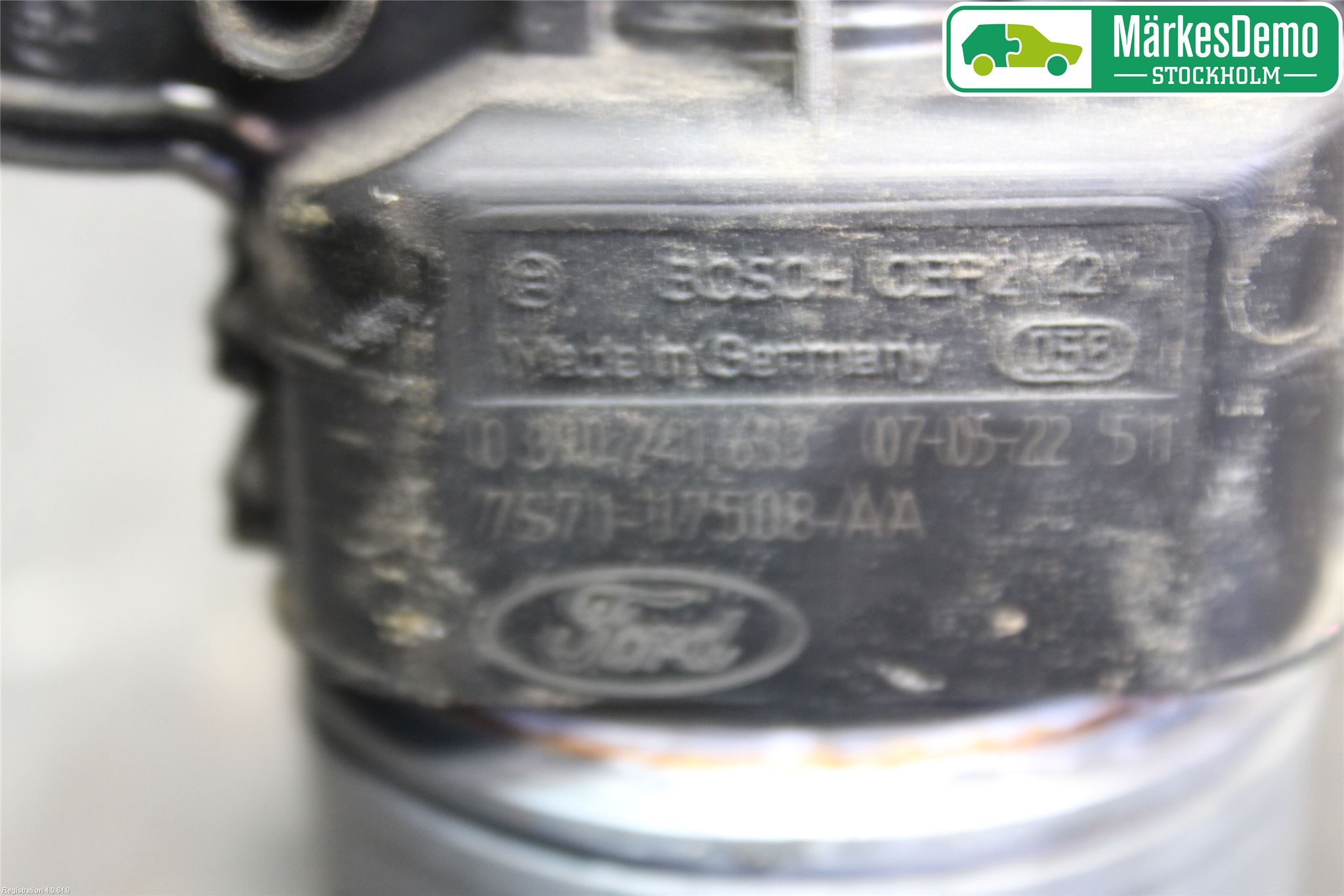 Ford MONDEO 07-15 Viskermotor Frontrute
