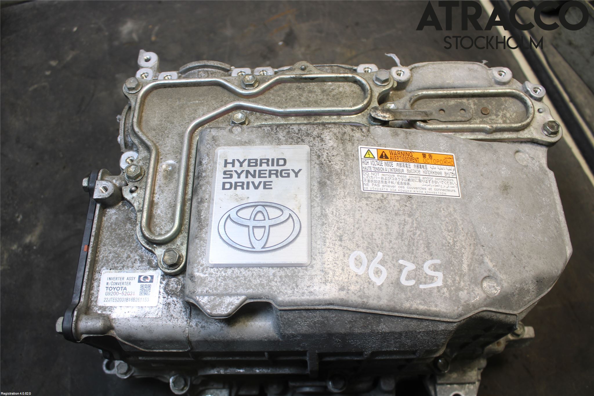 Toyota YARIS XP130 15-20 Hybridconverter