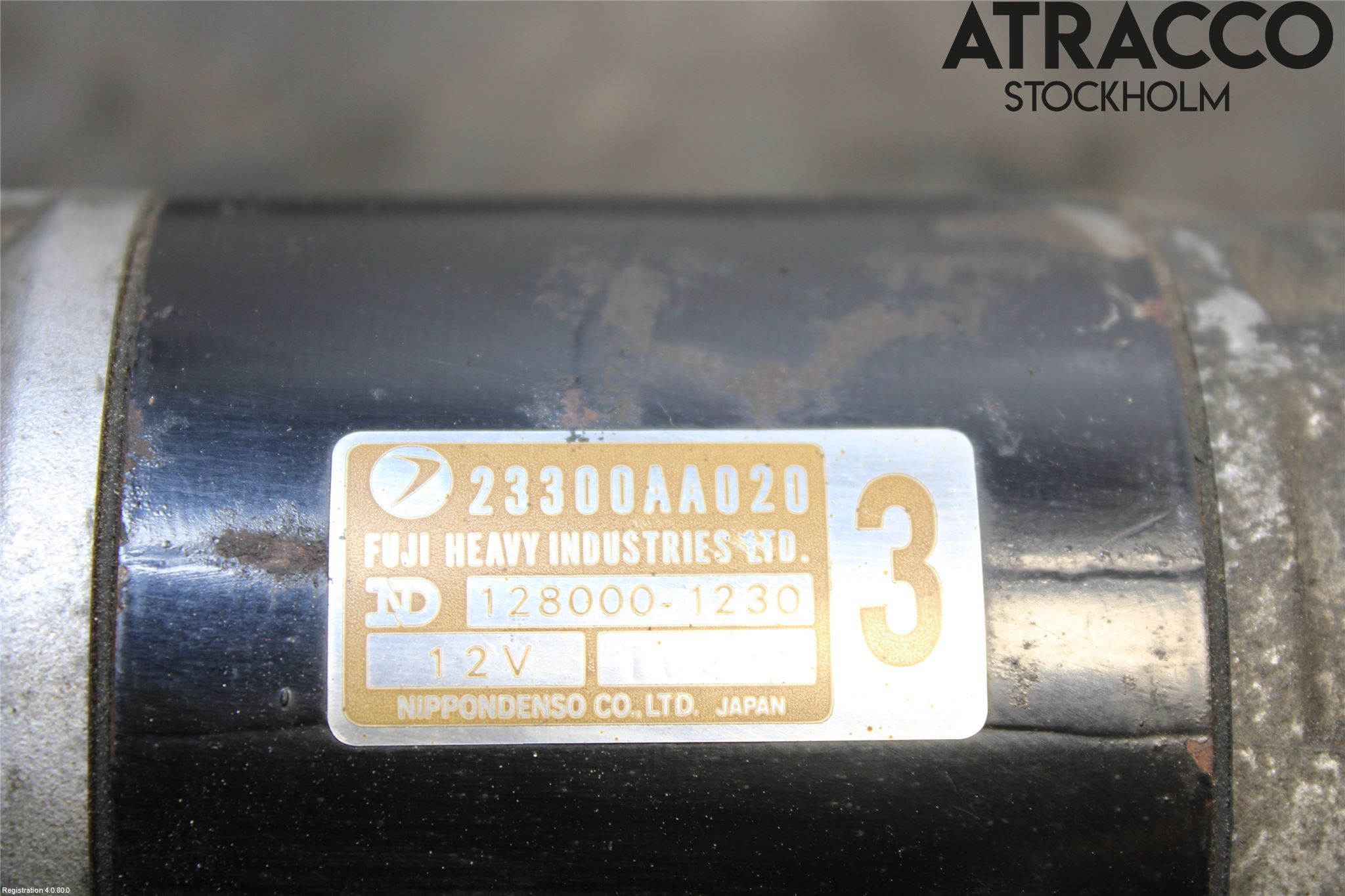 Subaru LEONE 1800  85-89 Startmotor