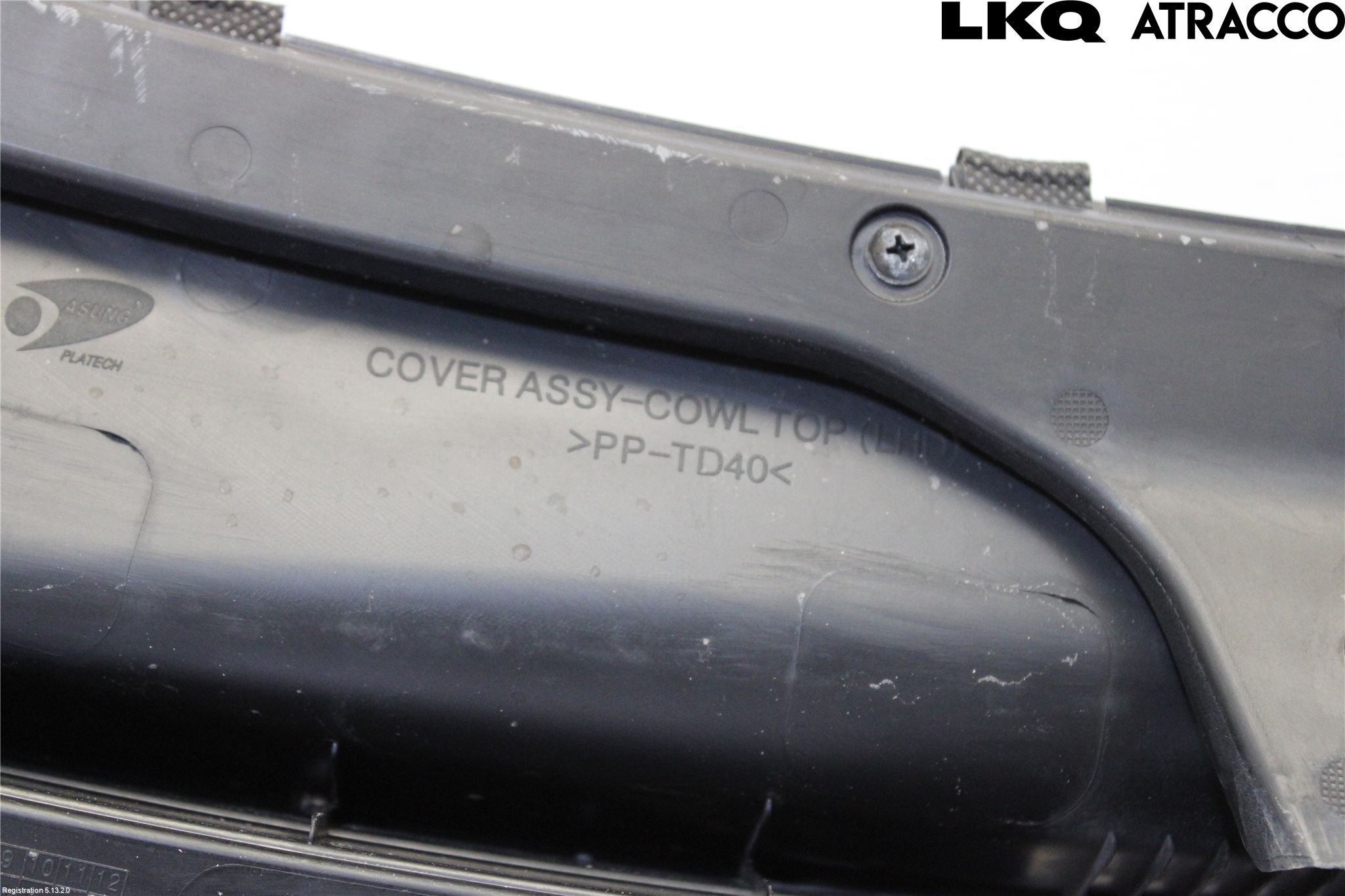 Kia STONIC 18->> Visker Deksel-Grill-Under Frr