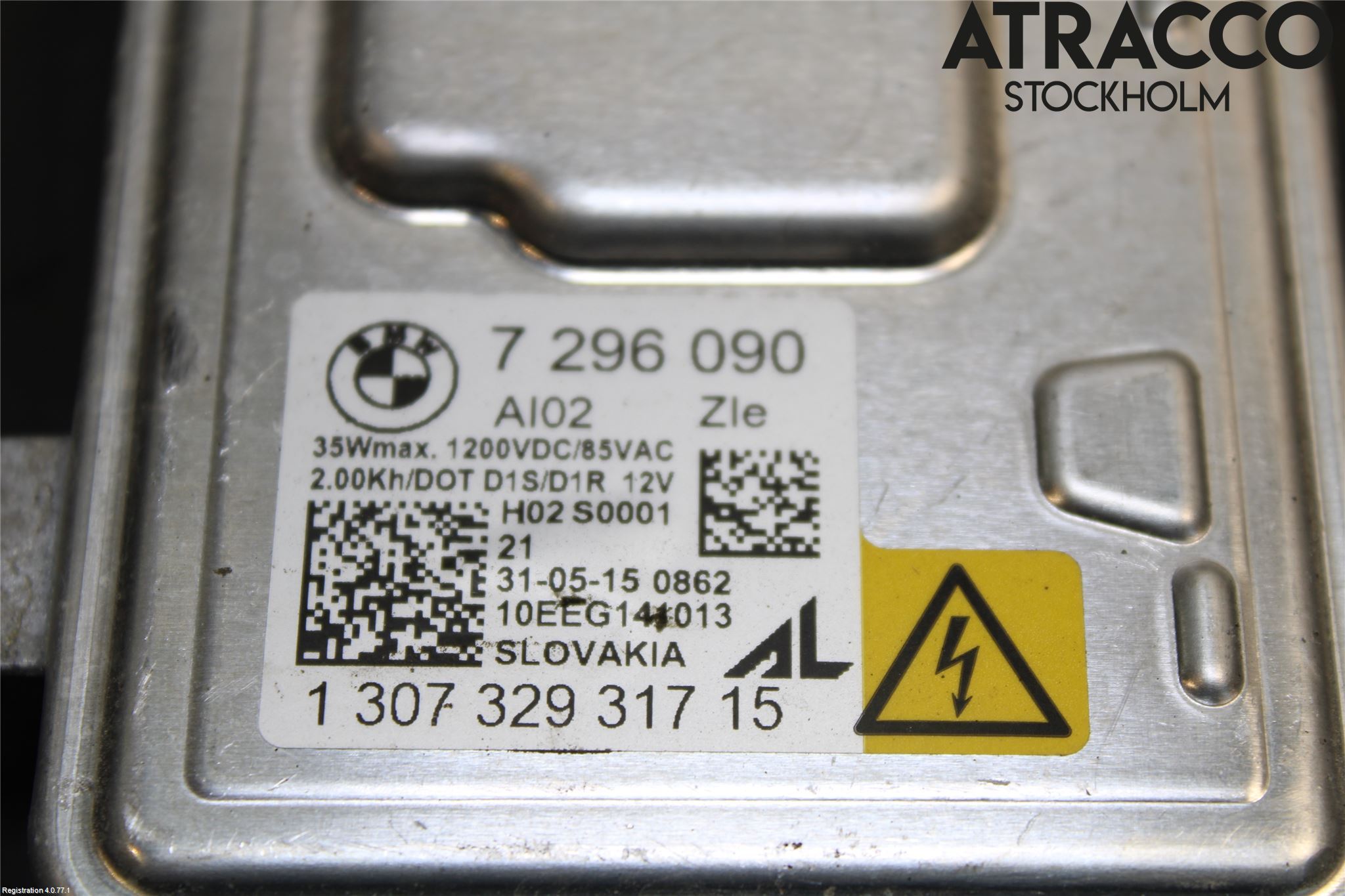 BMW 5 F10/F11/F18 09-17 Styreenhet Xenon