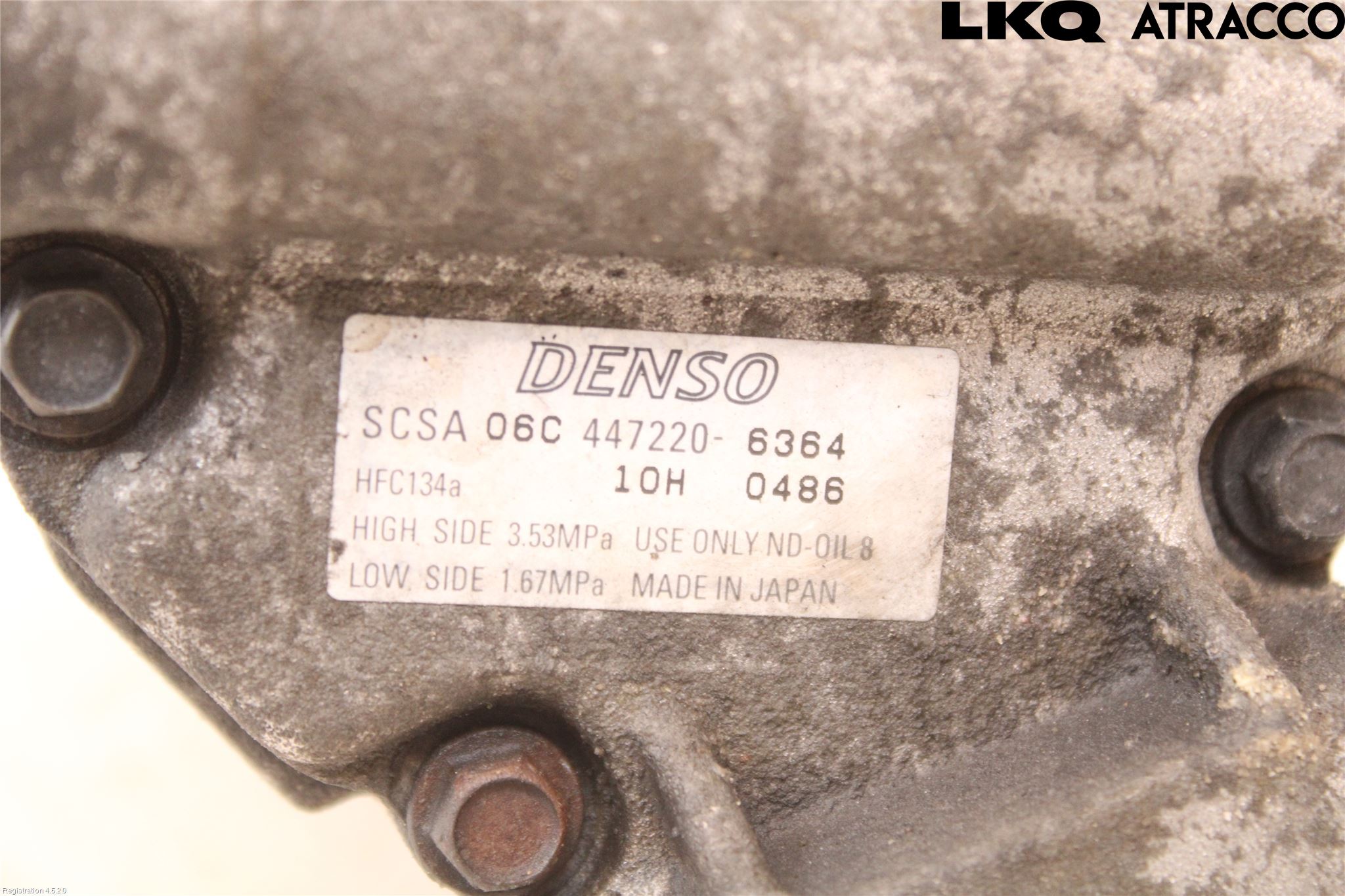 Toyota COROLLA 02-07 Varme Ac Kompressor