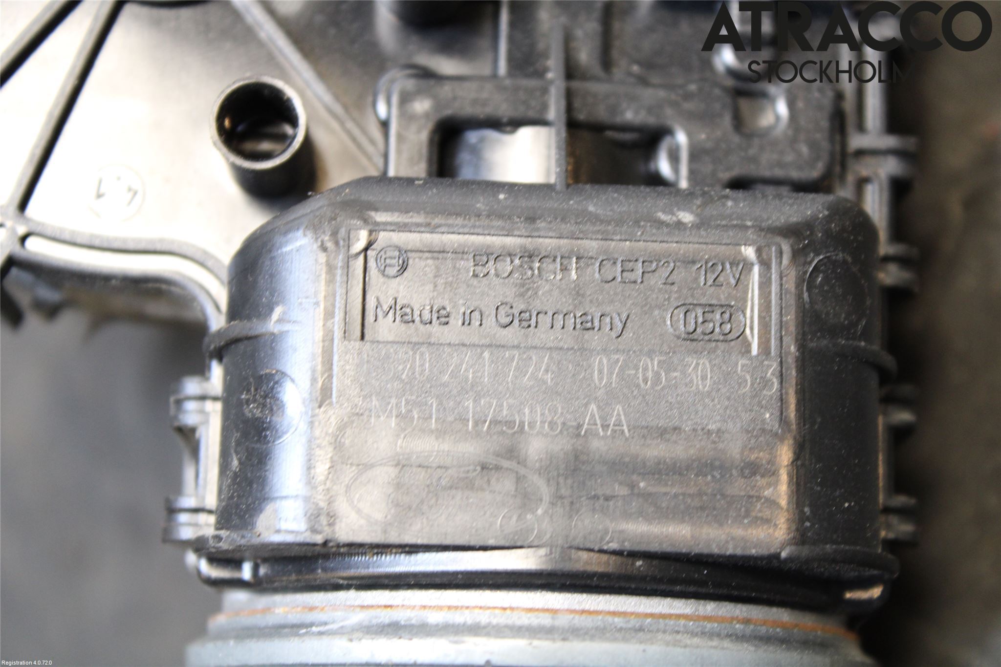 Ford FOCUS C-MAX I 07-10 Viskermotor Frontrute