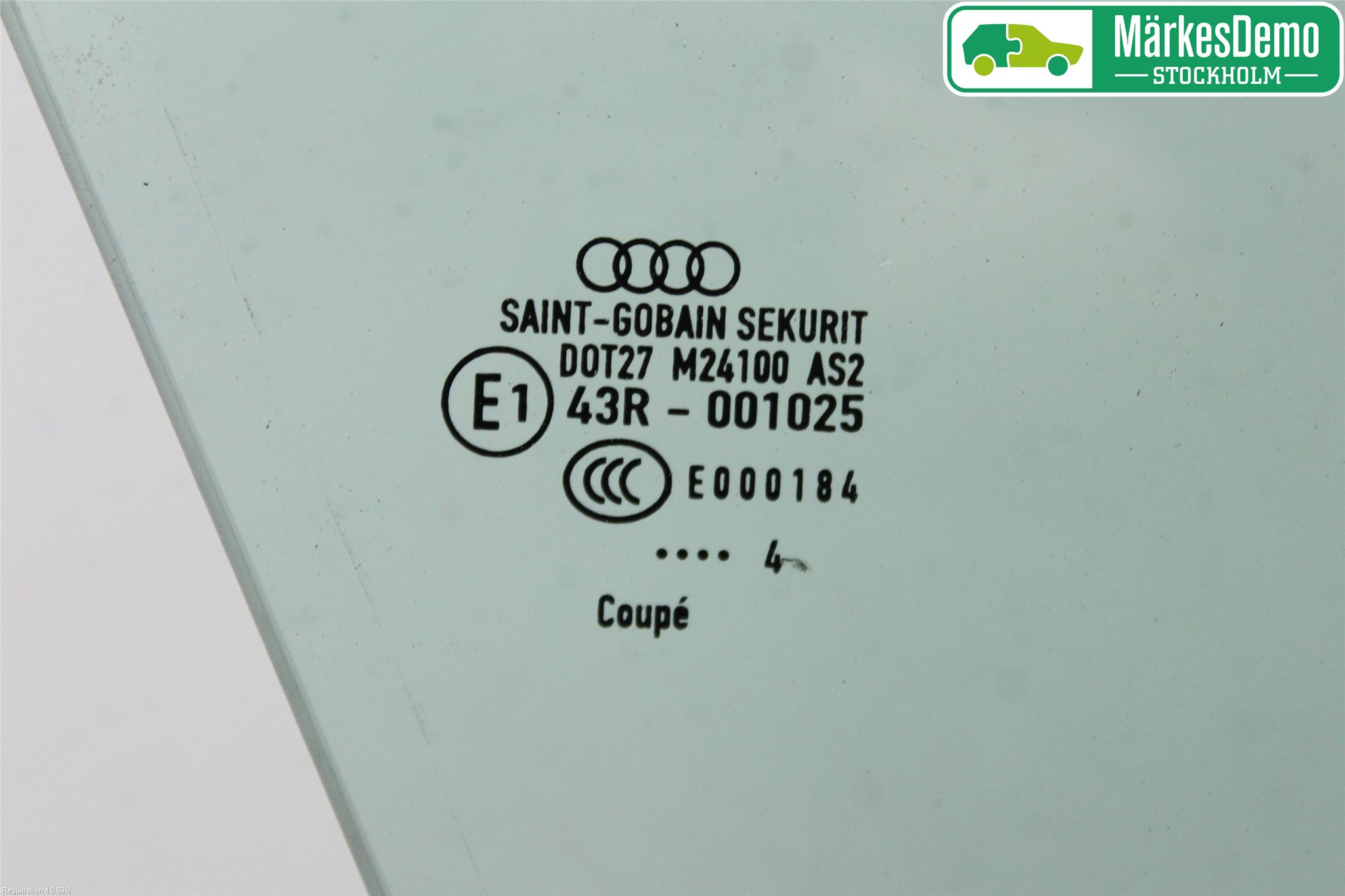 Audi TT 99-06 Dørrute Foran Venstre Trekant