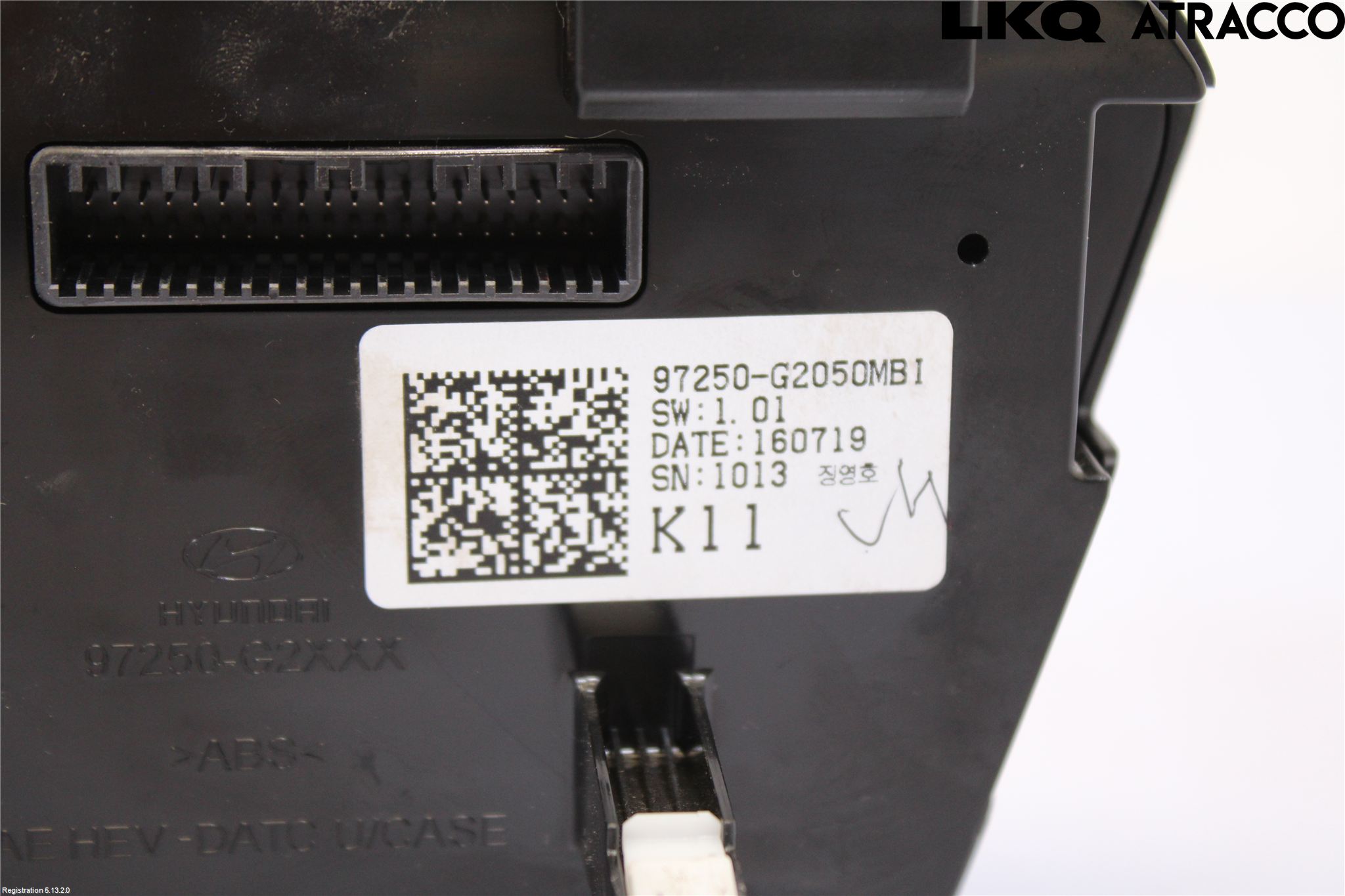 Hyundai IONIQ AE 17-22 Varme Ac Betjening-Display