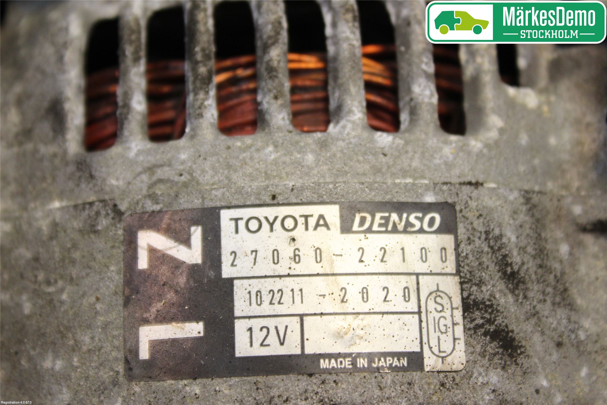 Toyota COROLLA VERSO 02-04 Dynamo