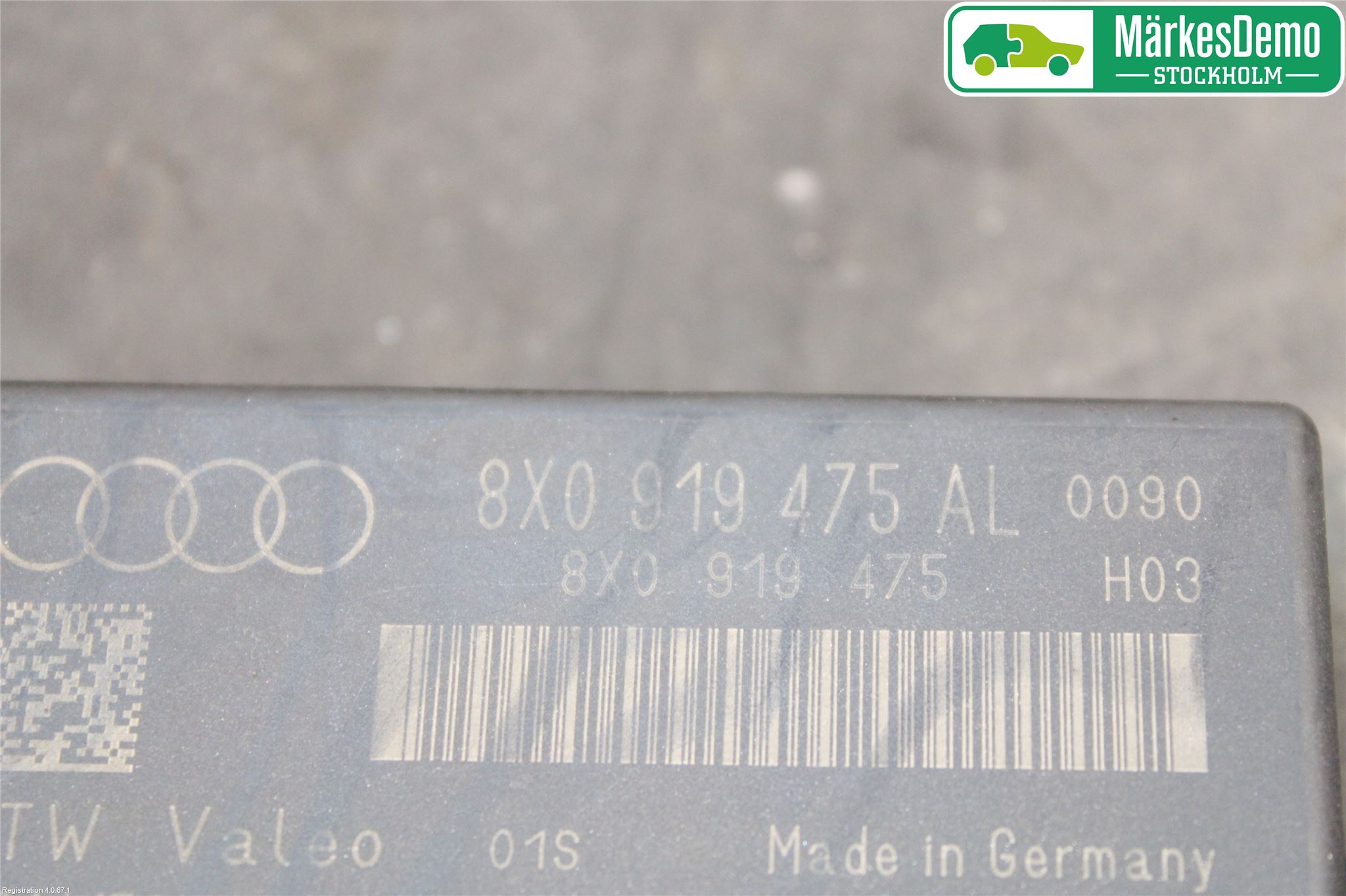 Audi Q3 8U 12-18 Styreenhet Parkering