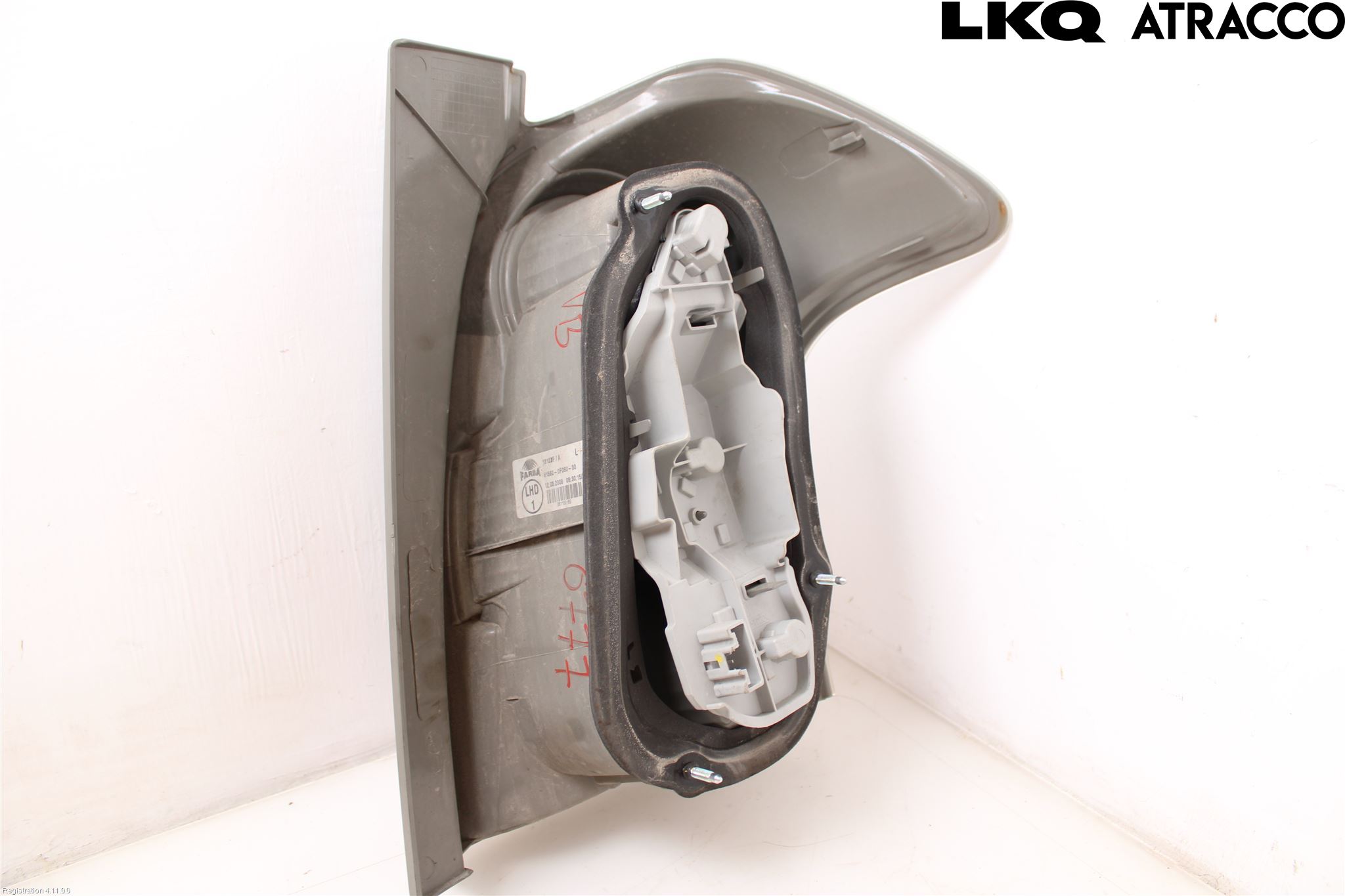 Toyota COROLLA VERSO 08-09 Baklykt Venstre