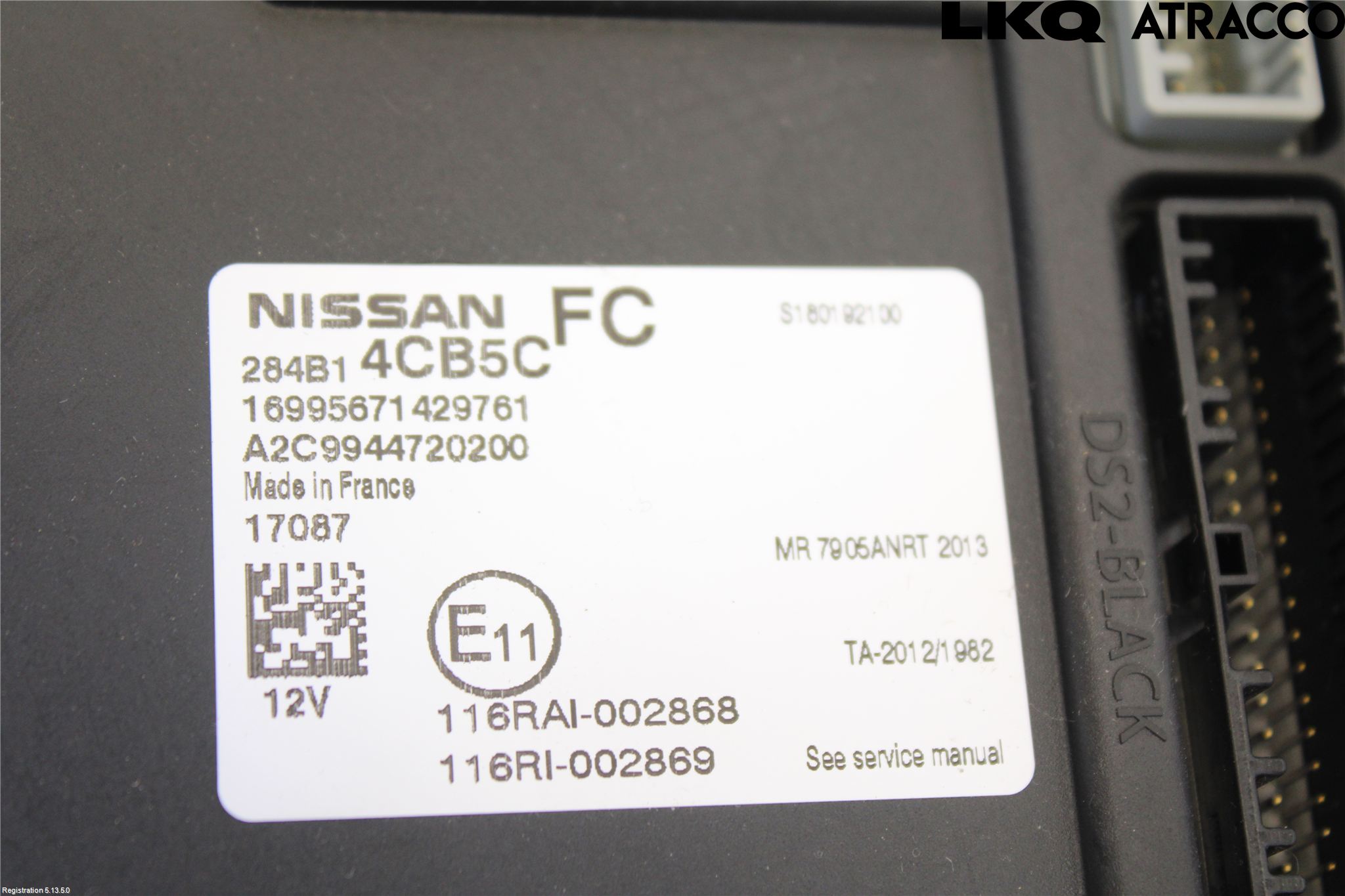 Nissan QASHQAI 14-17 Styreenhet Øvrig