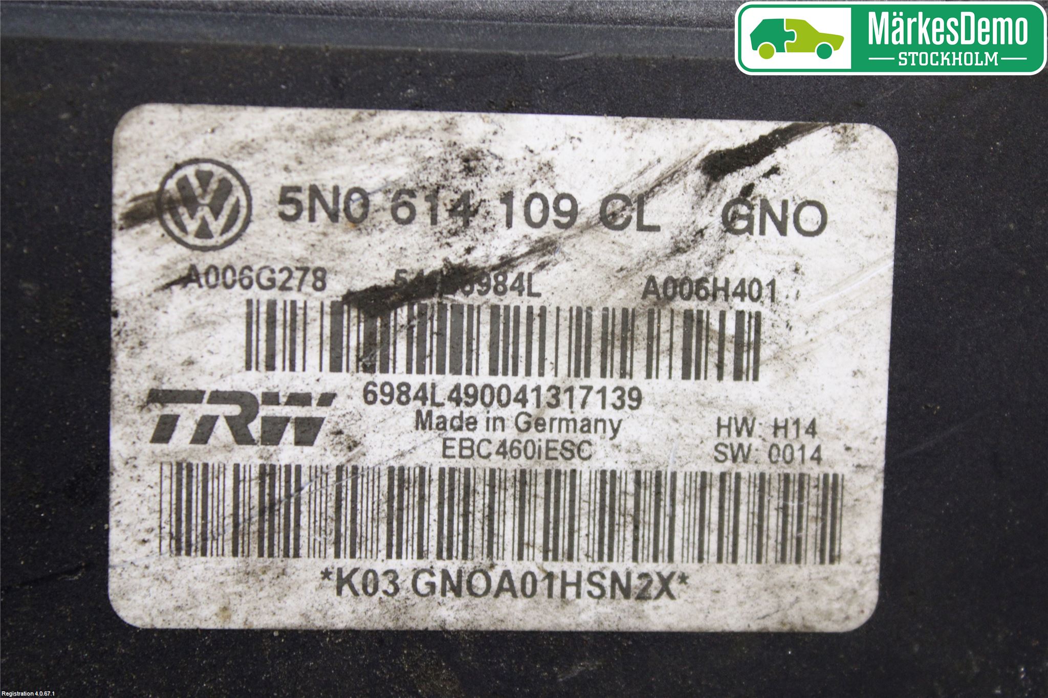 Audi Q3 8U 12-18 Abs Hydraulikkaggregat