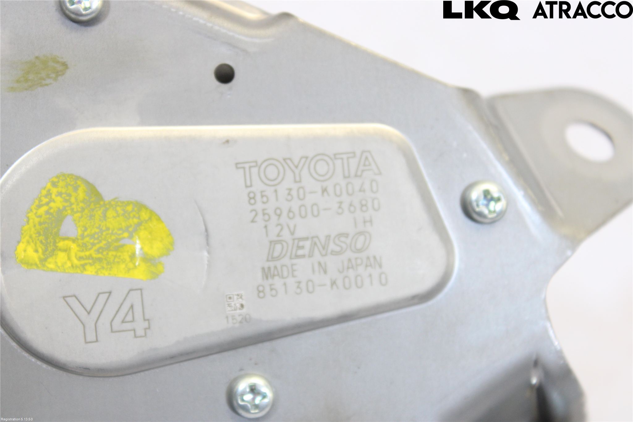 Toyota YARIS XP21 20- Viskermotor Bakluke