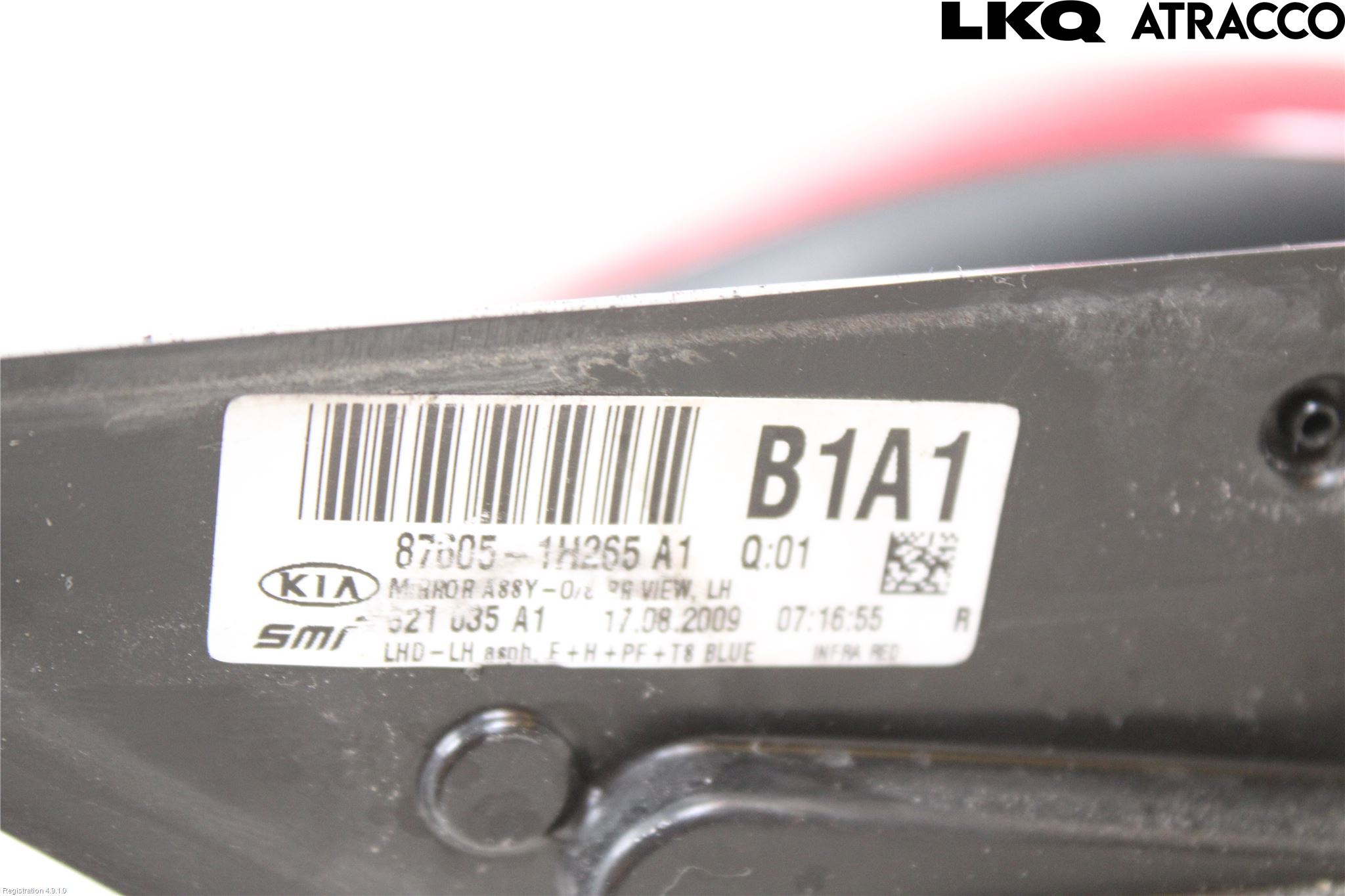 Kia CEED 06-12 Speil V M-El Justering