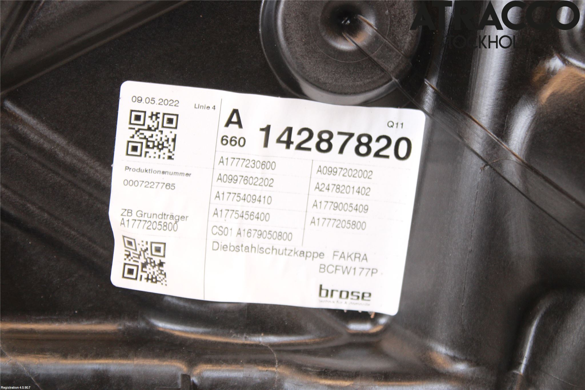 Mercedes-Benz MB A-KLASS (W177) 18- Vindusheis El Komp