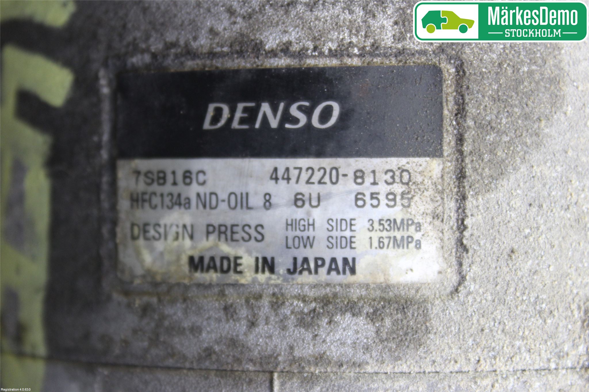 Opel ZAFIRA A 99-05 Varme Ac Kompressor