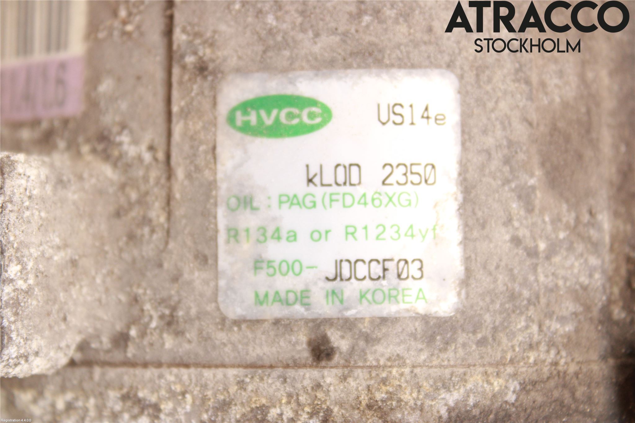 Kia CEED 12-18 Varme Ac Kompressor