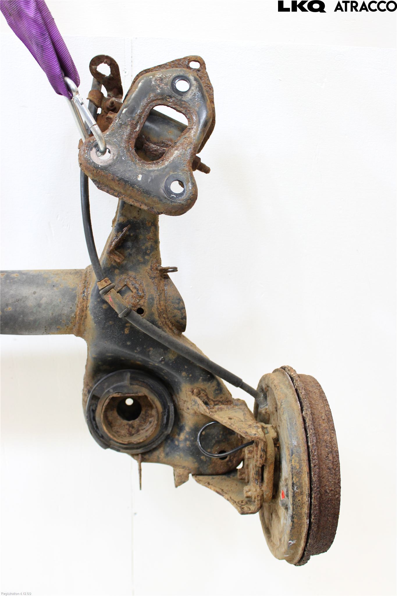 Opel CORSA D 07-14 Bakaksel Feste Travers-Ramme
