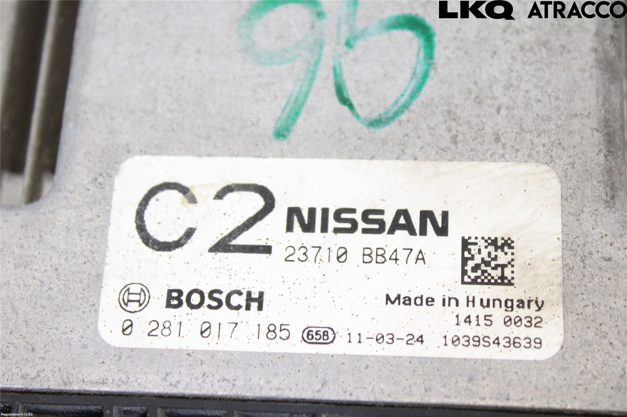 Nissan QASHQAI+2  10-14 Styreenhet Dieselpumpe