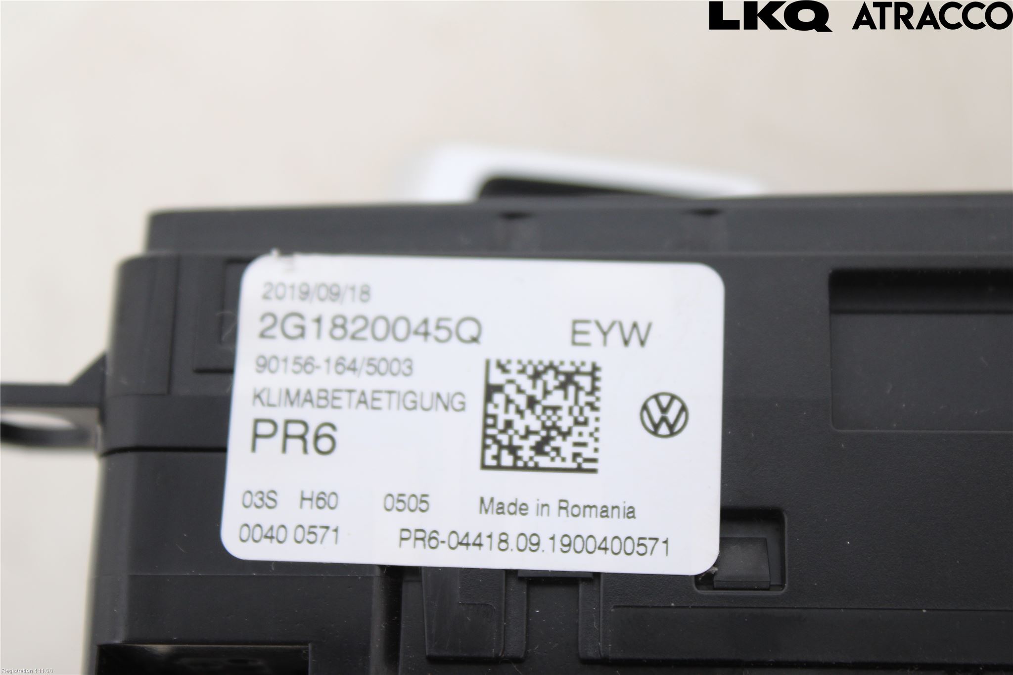 Volkswagen VW POLO VI 18->> Varmeapparat Panel(Regulering)