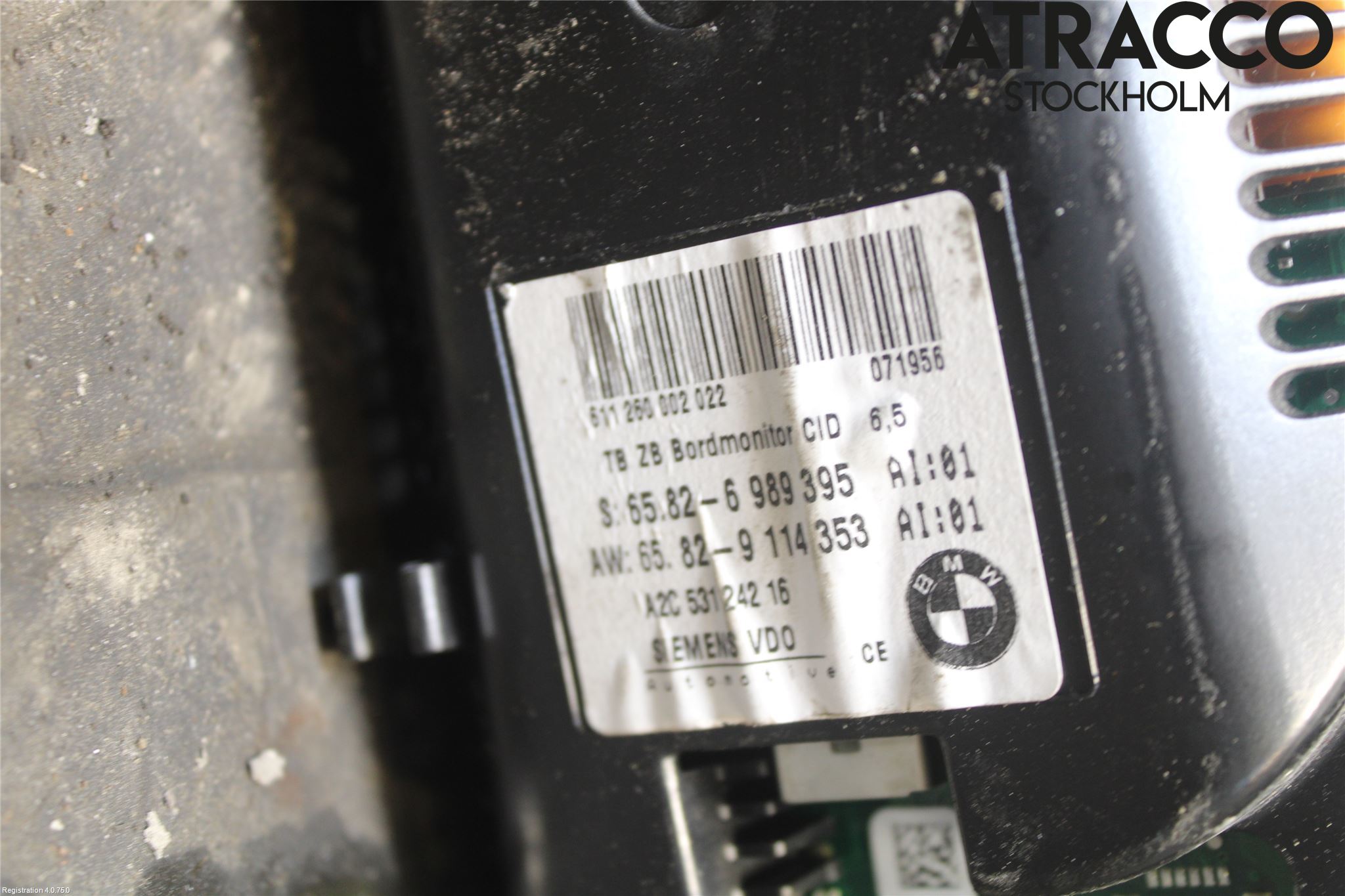 BMW 5 E60/61 Sed/Tou 02-10 Instr Kombinert