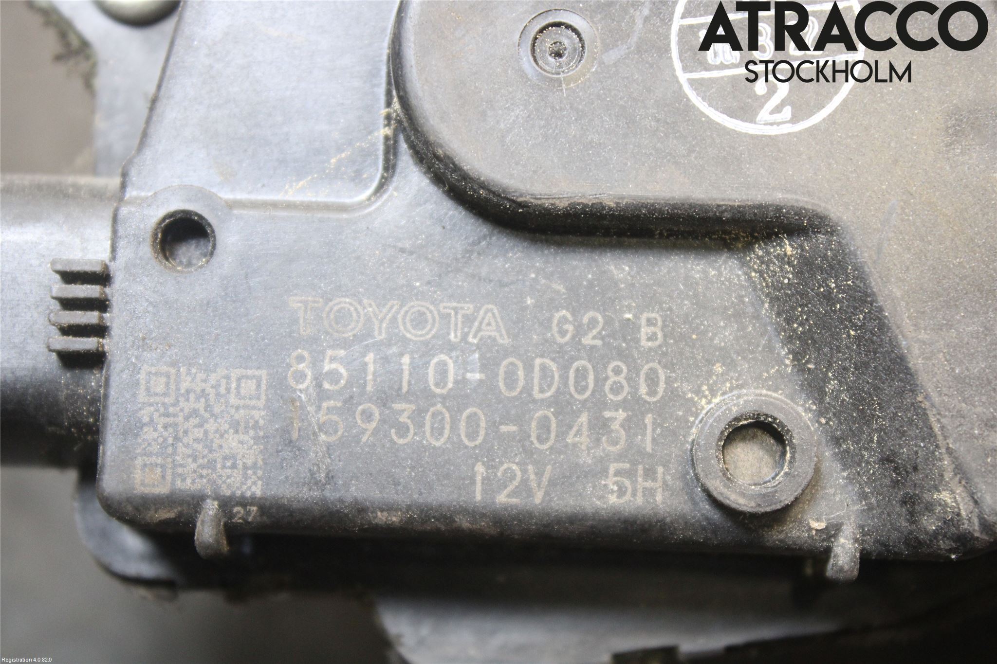 Toyota YARIS XP90 06-11 Viskermotor Frontrute