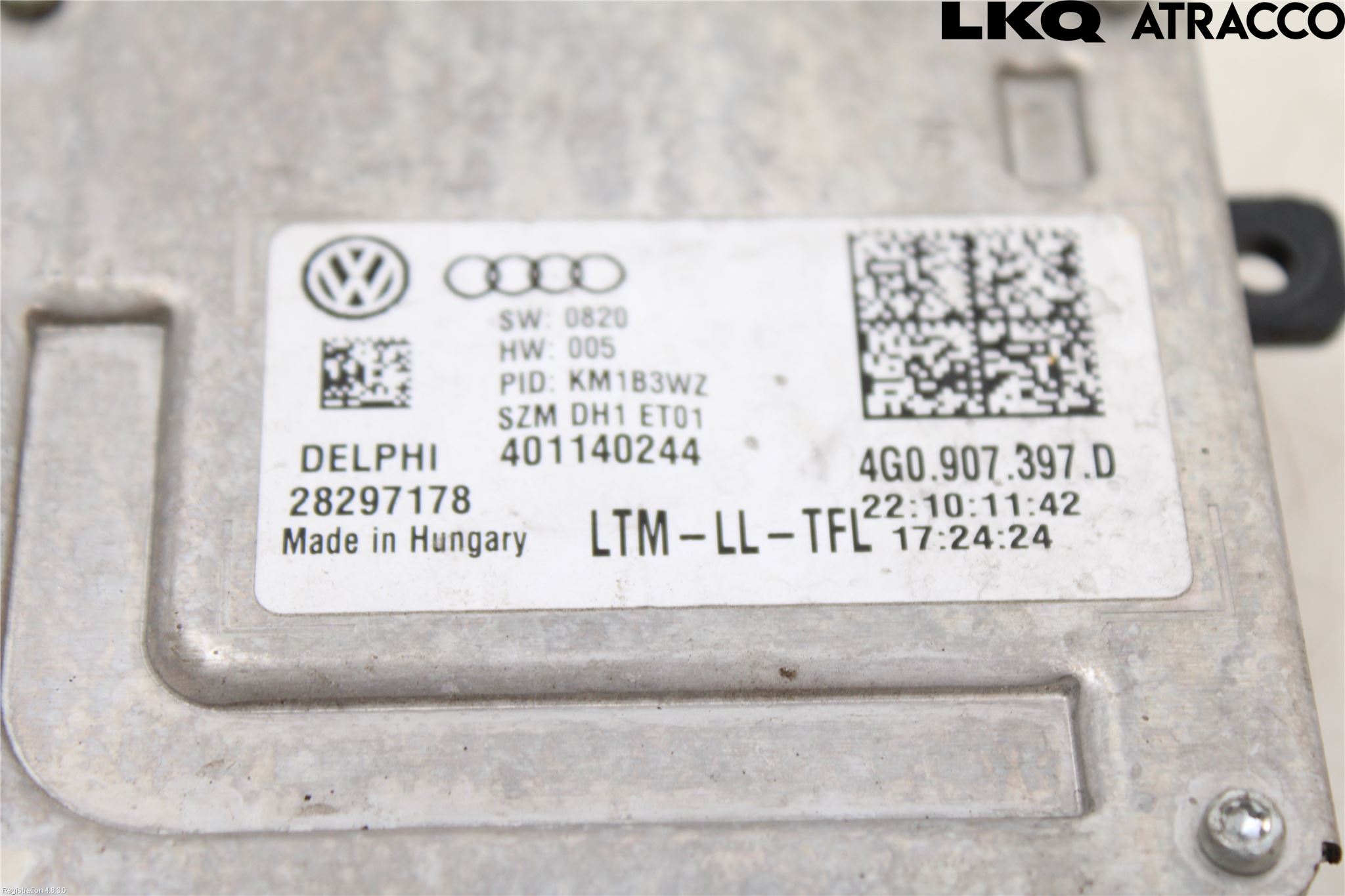 Audi A6/S6 4G 11-18 Styreenhet Xenon