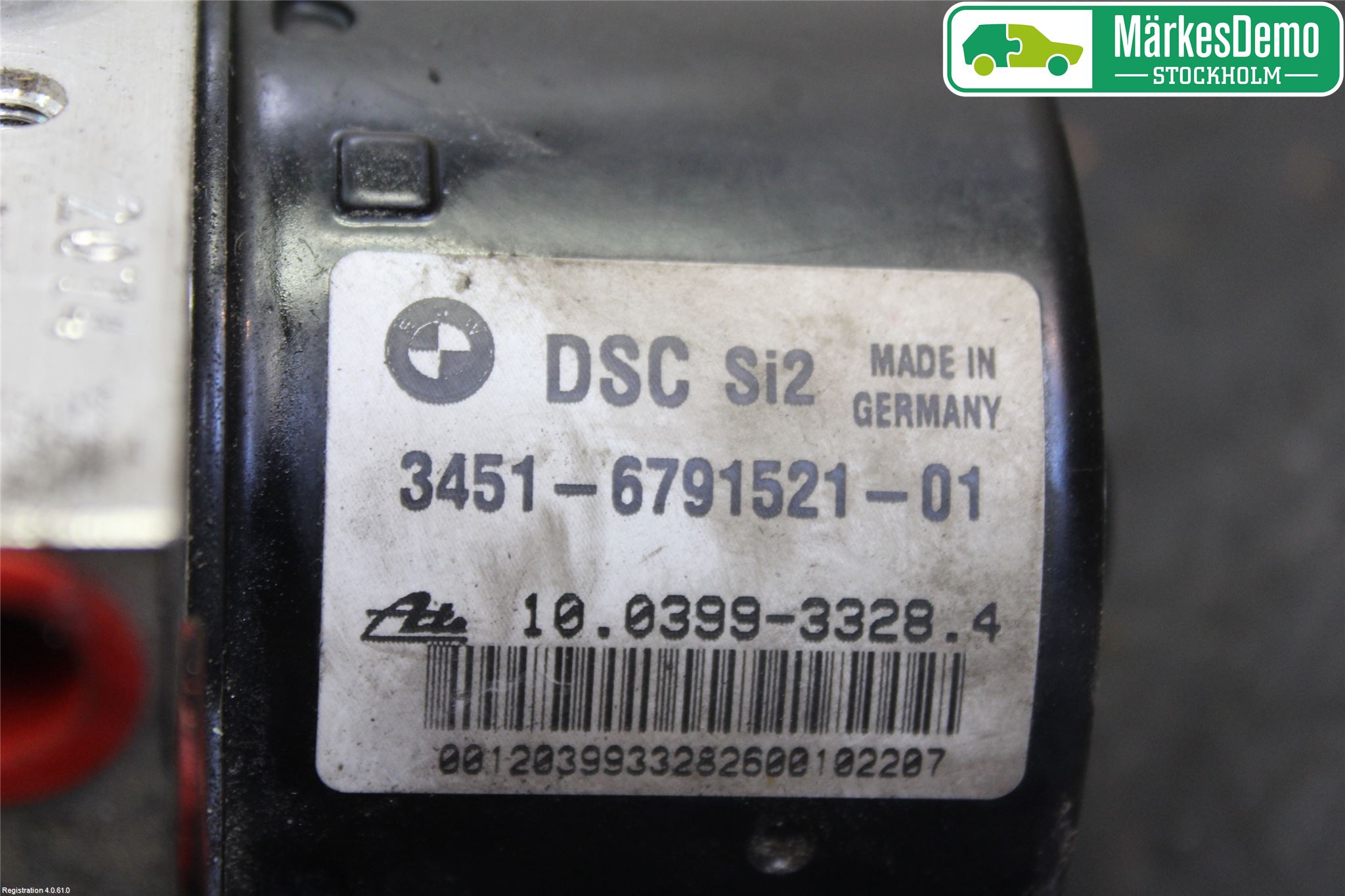 BMW 3 E90/91 SED/TOU 05-12 Abs Hydraulikkaggregat