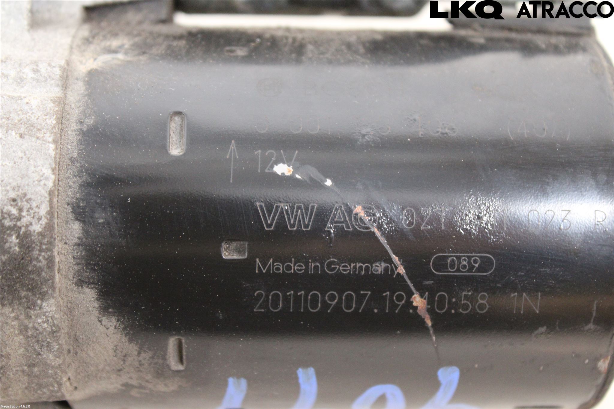 Volkswagen VW POLO 10-17 Startmotor