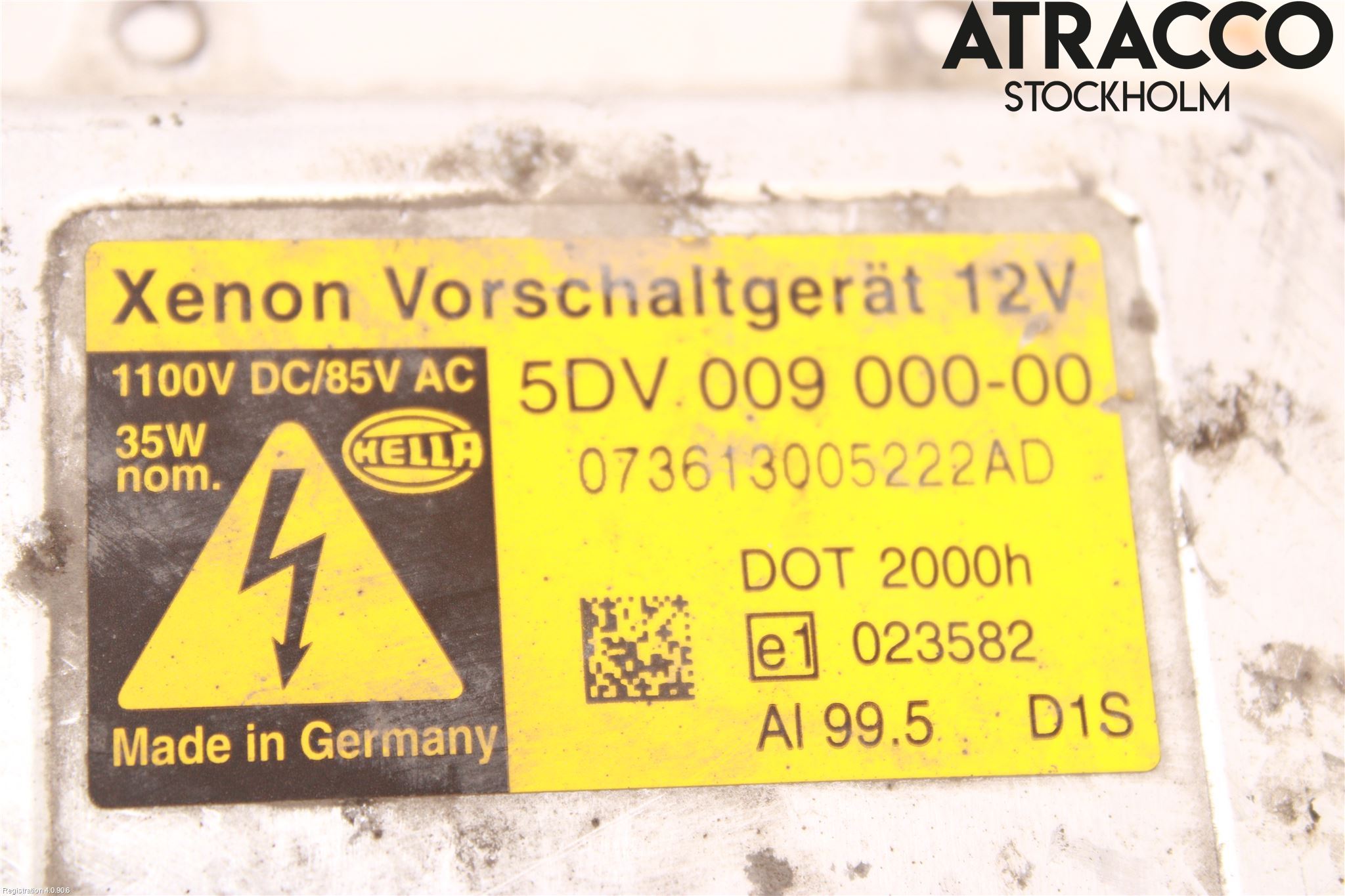 BMW 5 E60/61 Sed/Tou 02-10 Styreenhet Xenon