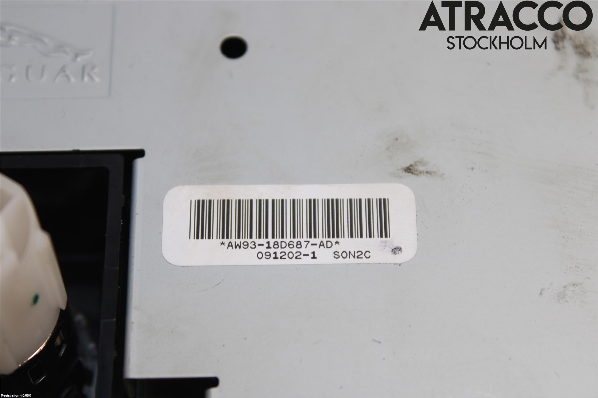 Jaguar XJ X351        10- Varme Ac Betjening-Display