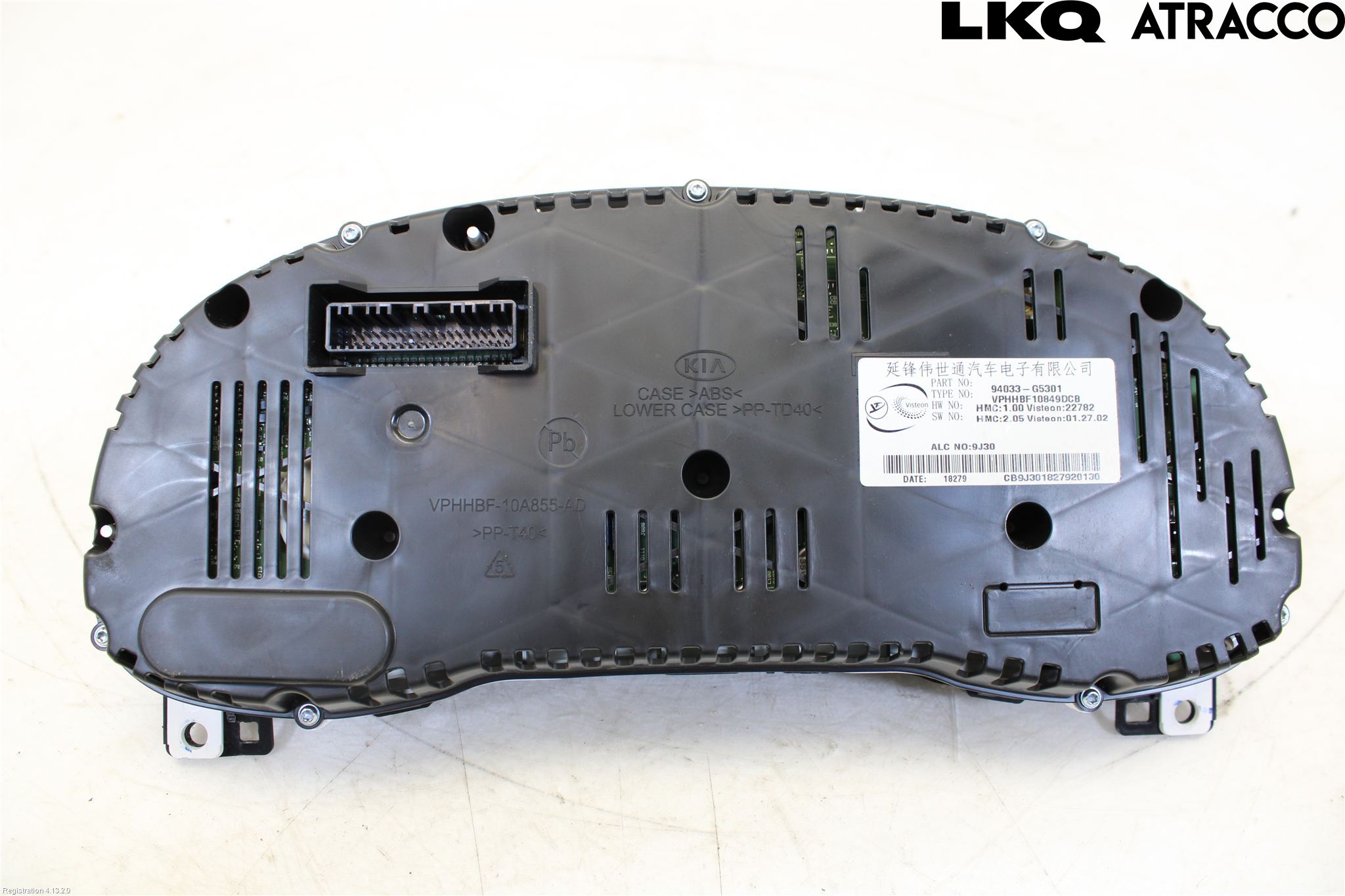 Kia NIRO (DE) 17-22 Instr Kombinert
