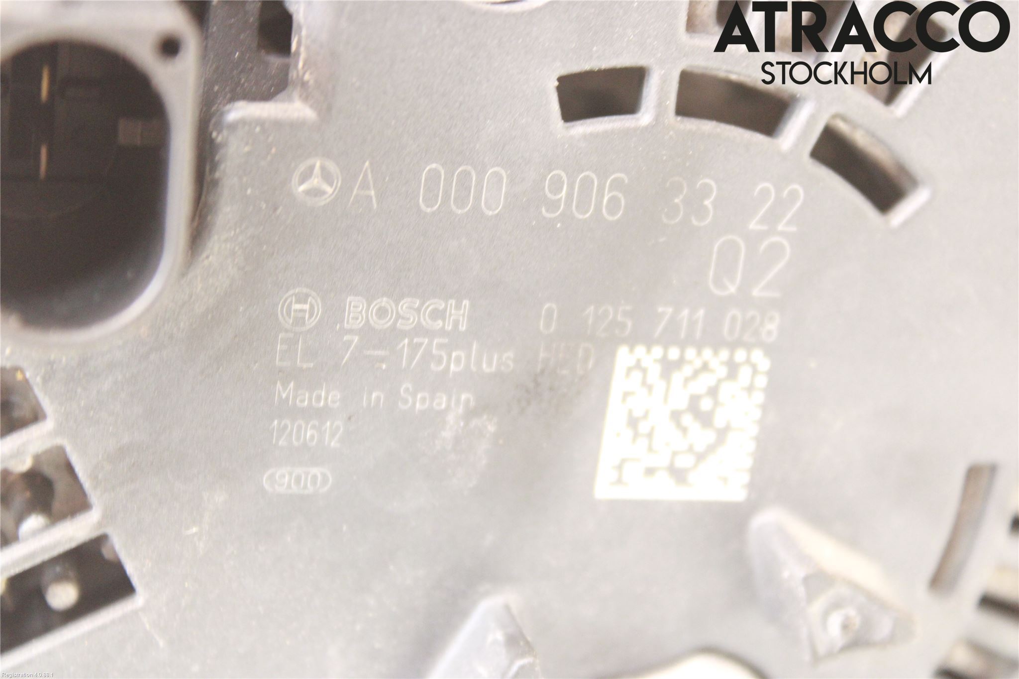 Mercedes-Benz MB B-KLASS (W246/W242) 12-19 Dynamo