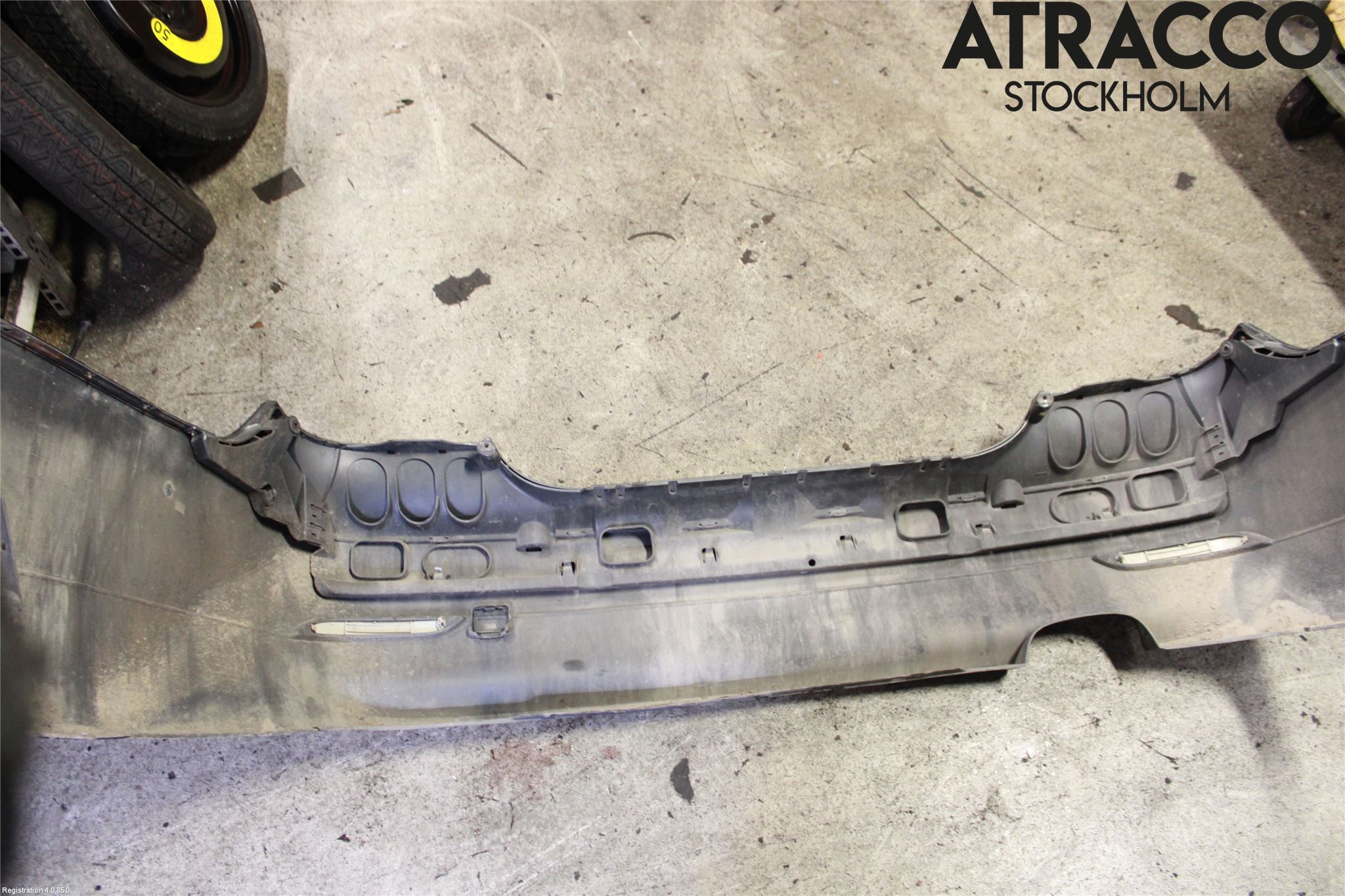 BMW 5 E60/61 Sed/Tou 02-10 Støtfanger Bak Overtrekk