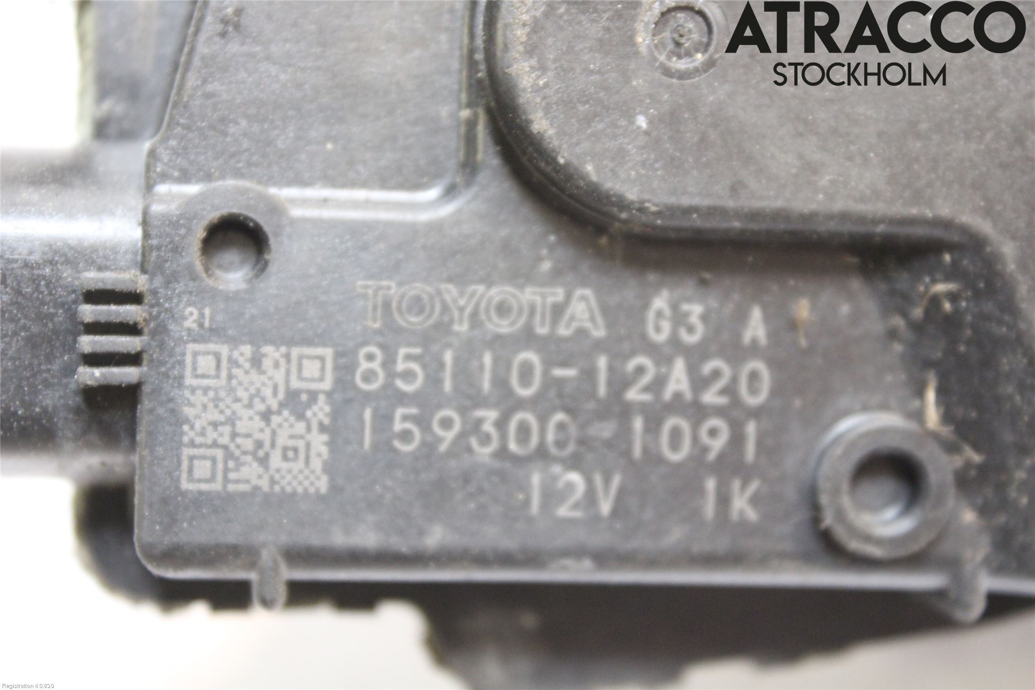 Toyota COROLLA 08-12 Viskermotor Frontrute