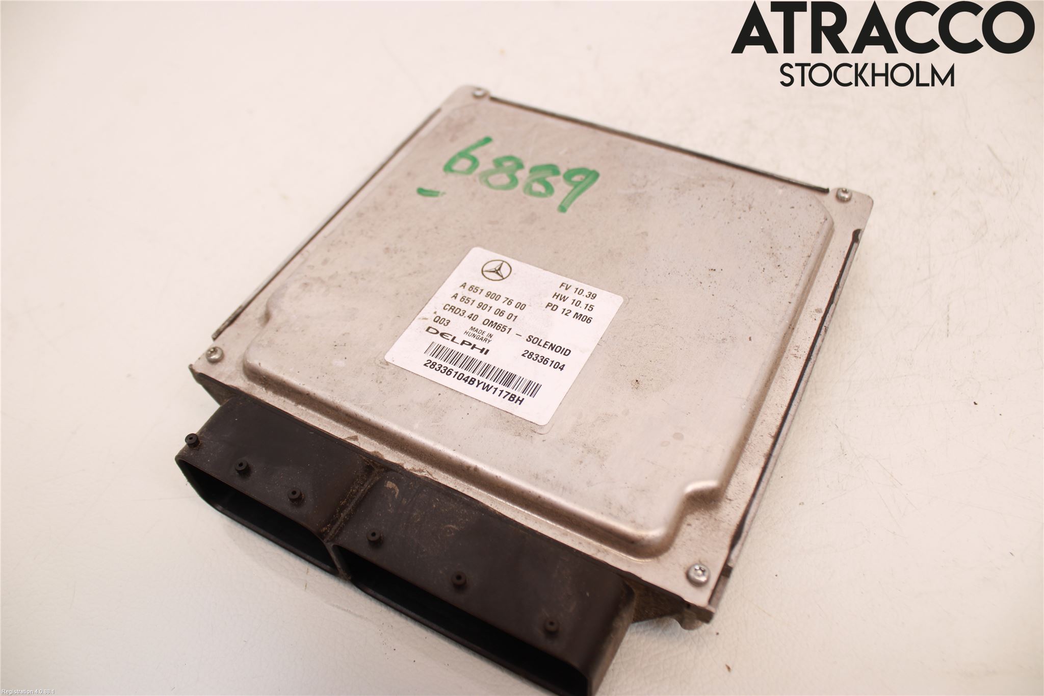 Mercedes-Benz MB B-KLASS (W246/W242) 12-19 Styreenhet Dieselpumpe