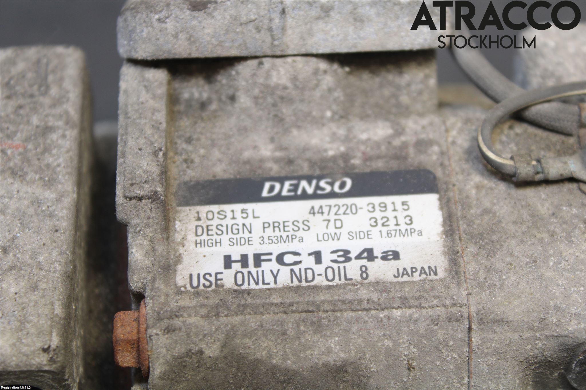Toyota AVENSIS 98-02 Varme Ac Kompressor