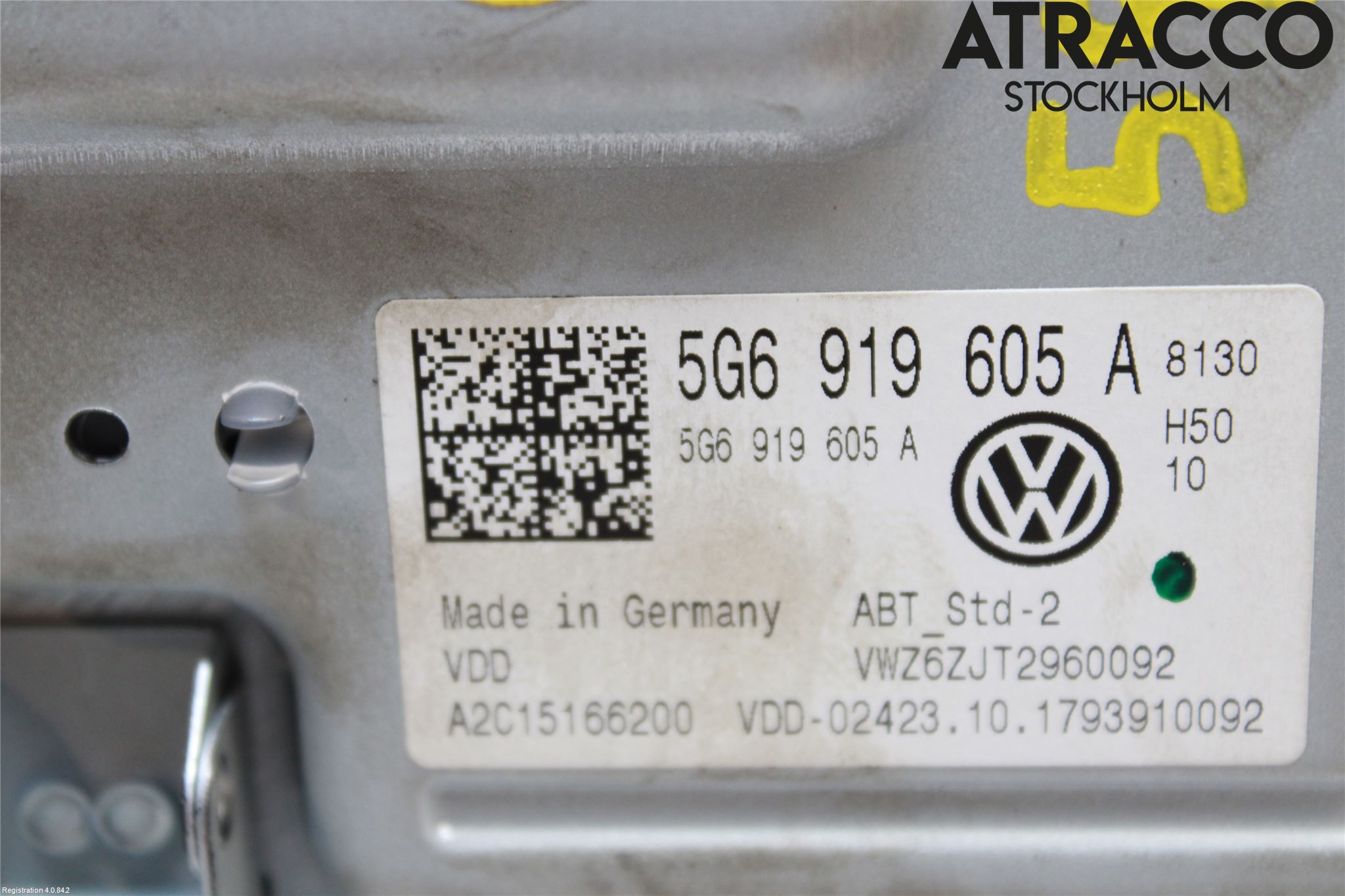 Volkswagen VW GOLF / E-GOLF VII 13-20 Multifunktionsdisplay
