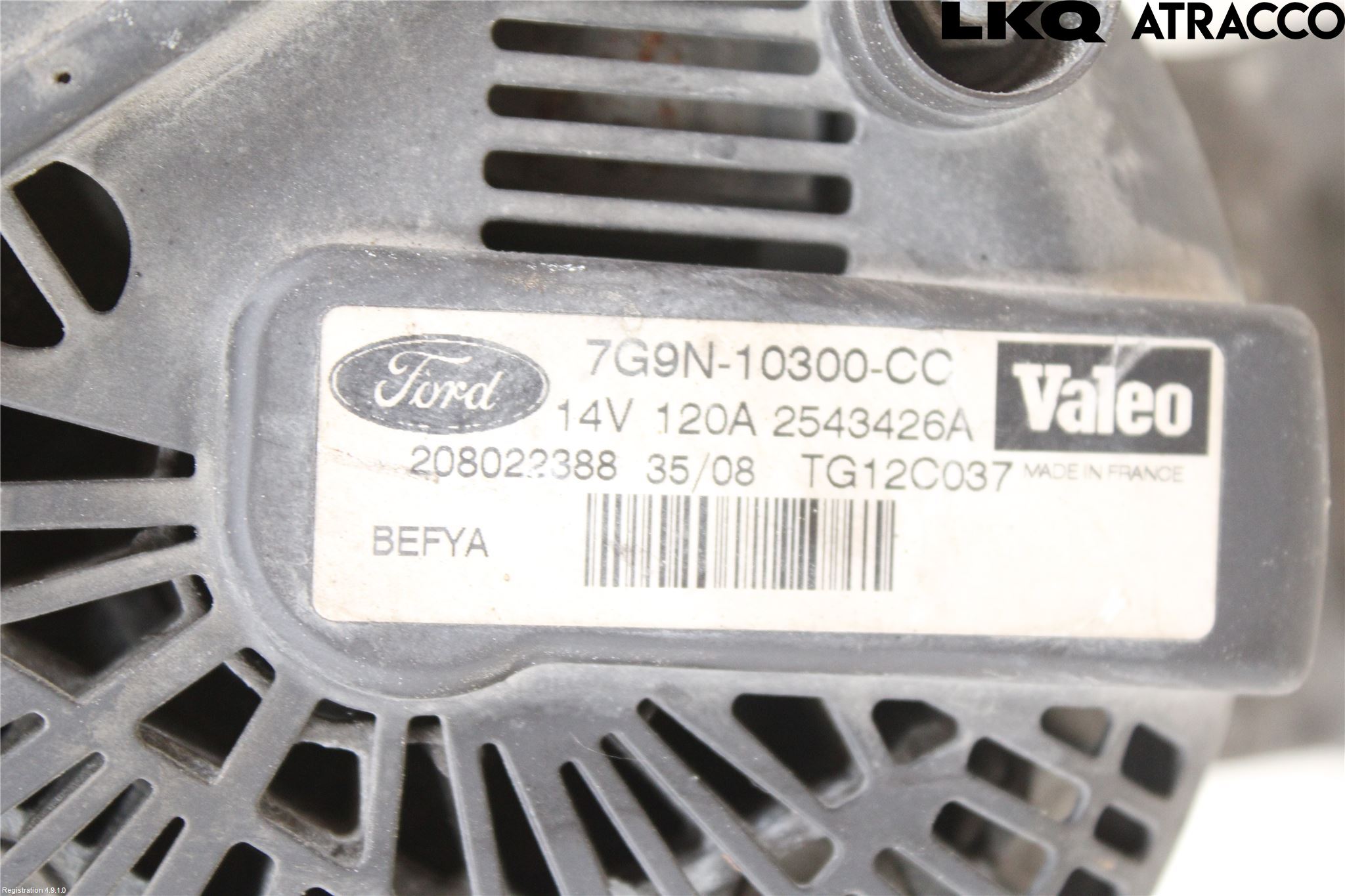 Ford FIESTA 09-12 Dynamo