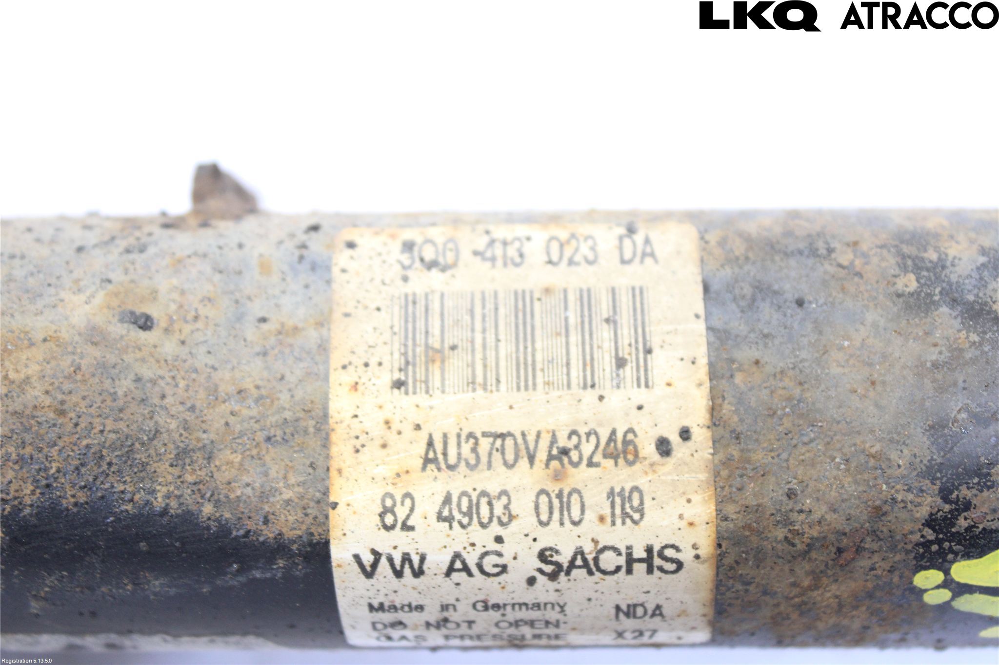 Audi A3/S3 8V 13-20 Fjærbein Foran Venstre