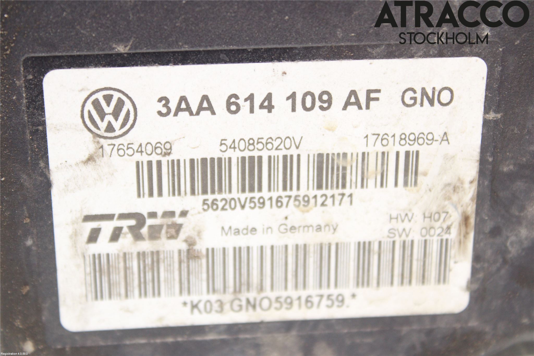 Volkswagen VW PASSAT 11-14 Abs Hydraulikkaggregat