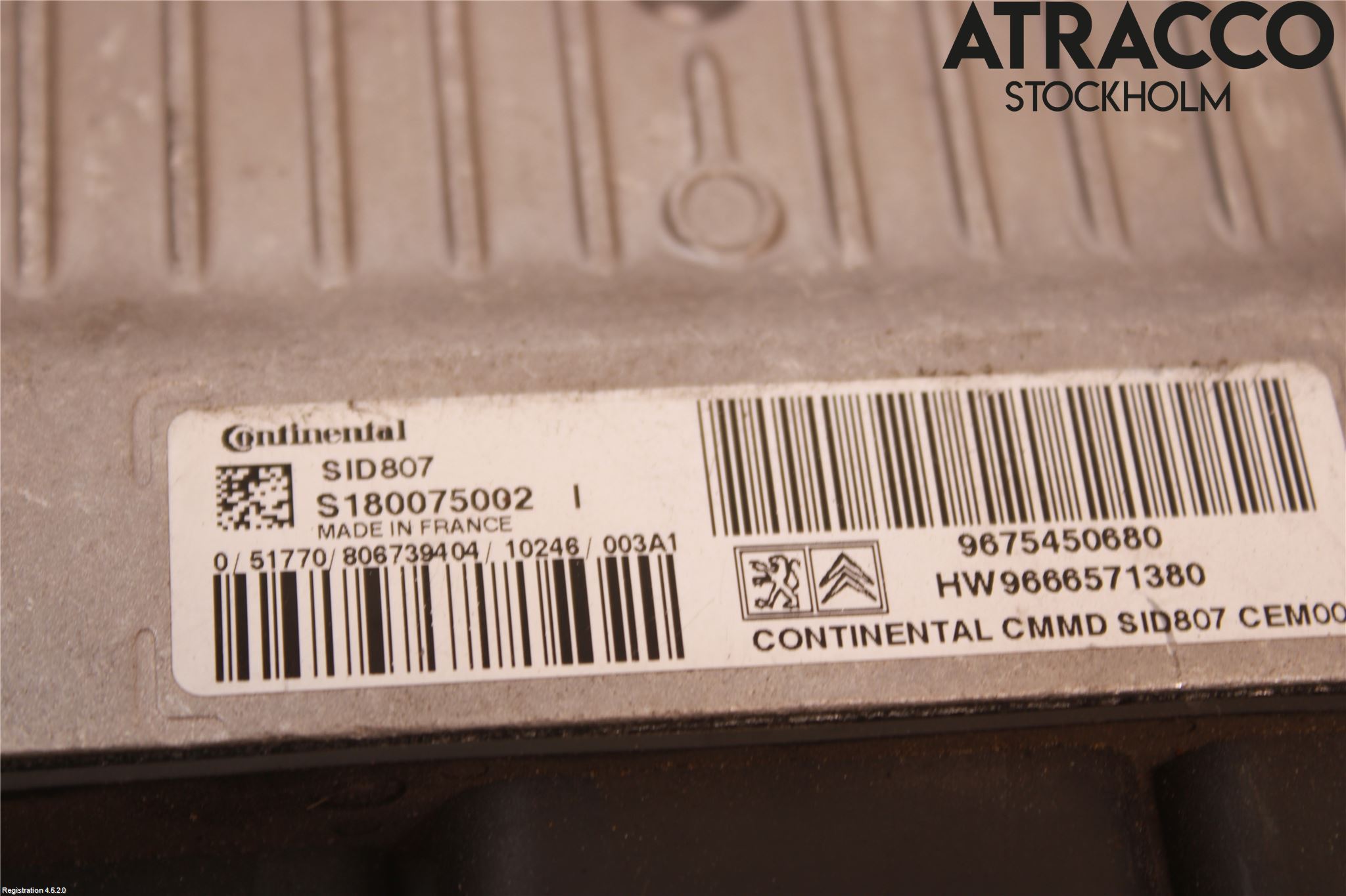 Peugeot 308 08-13 Styreenhet Dieselpumpe