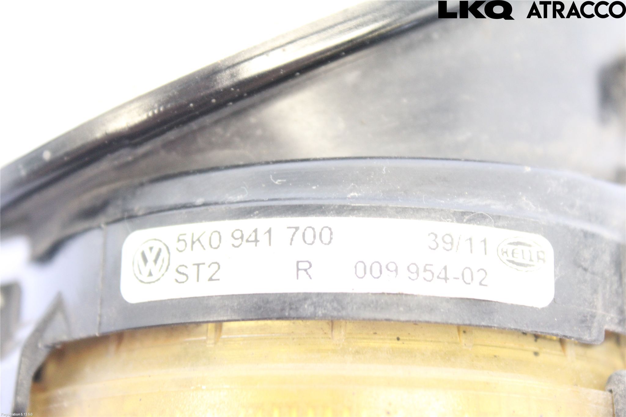 Volkswagen VW GOLF VI 09-13 Frontlykt-Kurve-Tåkelys