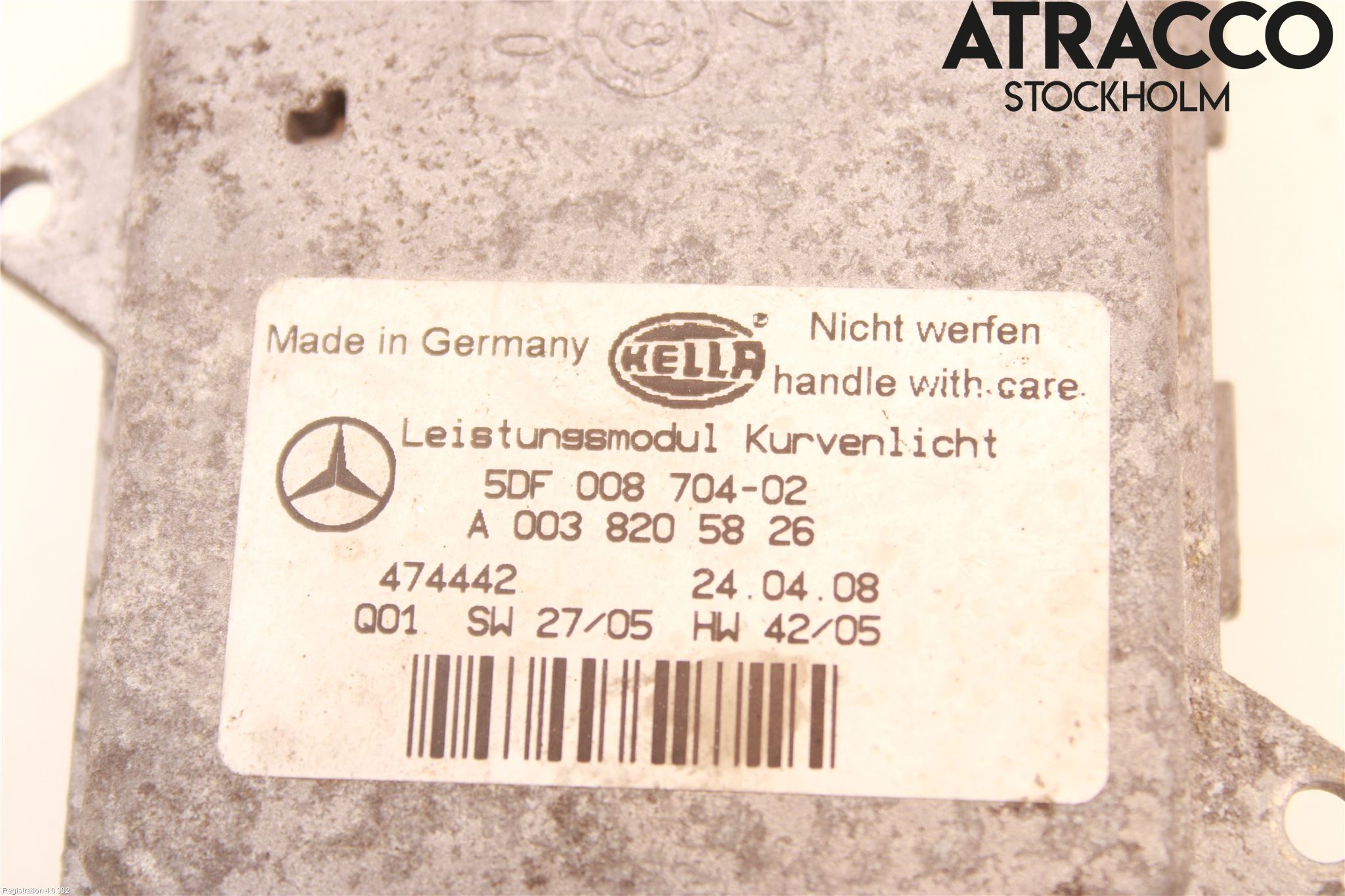 Mercedes-Benz MB CLS (C219) 03-11 Styreenhet Xenon