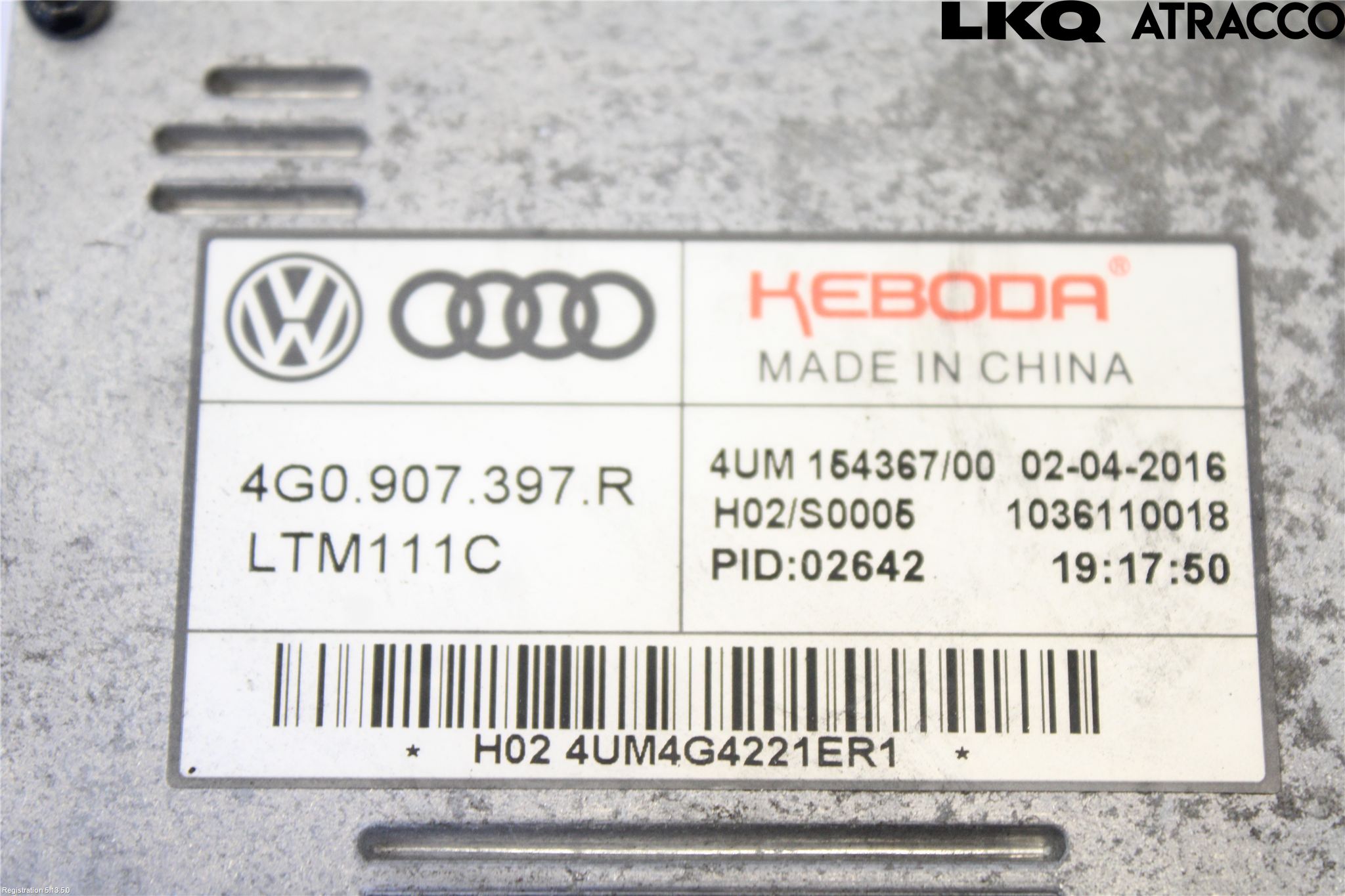 Audi A3/S3 8V 13-20 Styreenhet Xenon