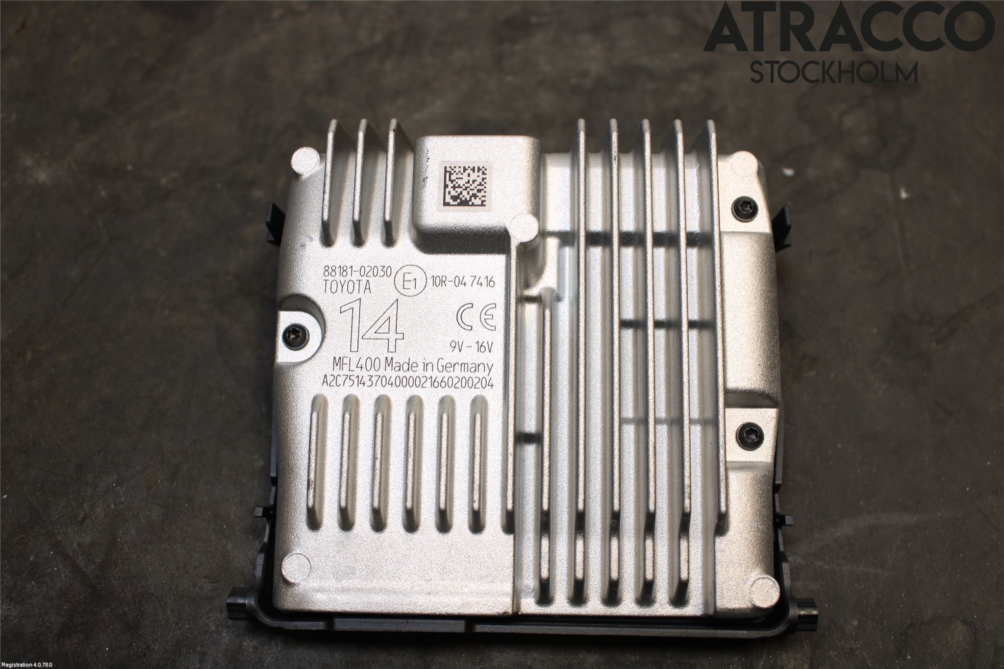 Toyota AURIS 13-19 Sensor Kollisjonsbeskyttelse